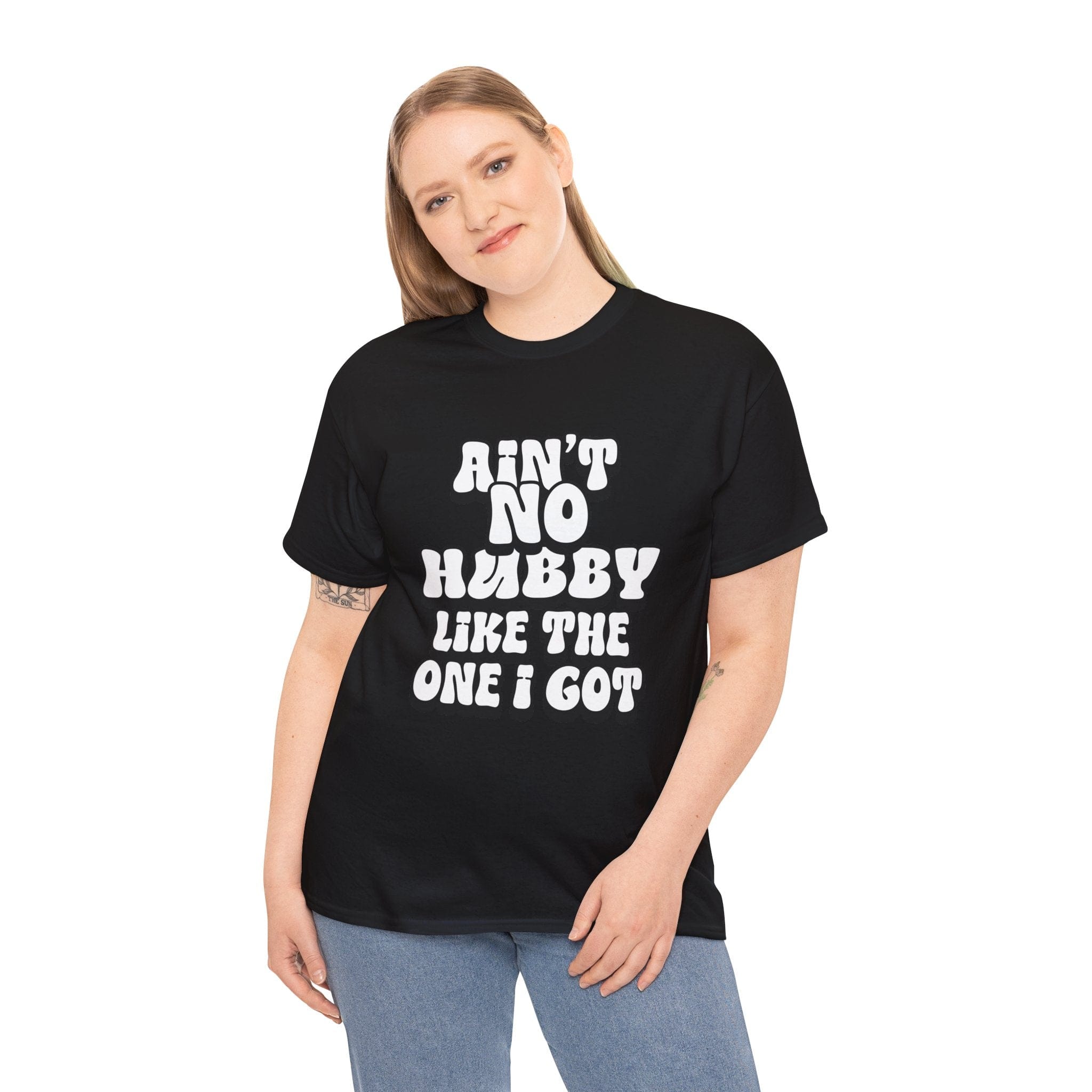 Ain't No Hubby Like The One I Got Essential tee 2024
