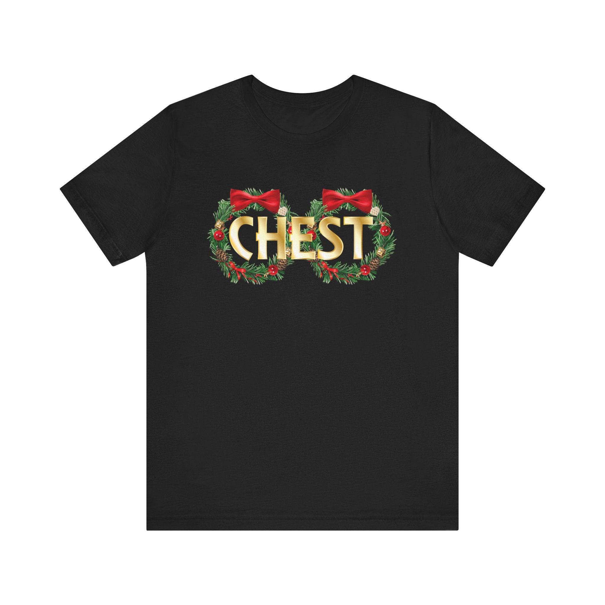 Chest | Deluxe Black Unisex Tee