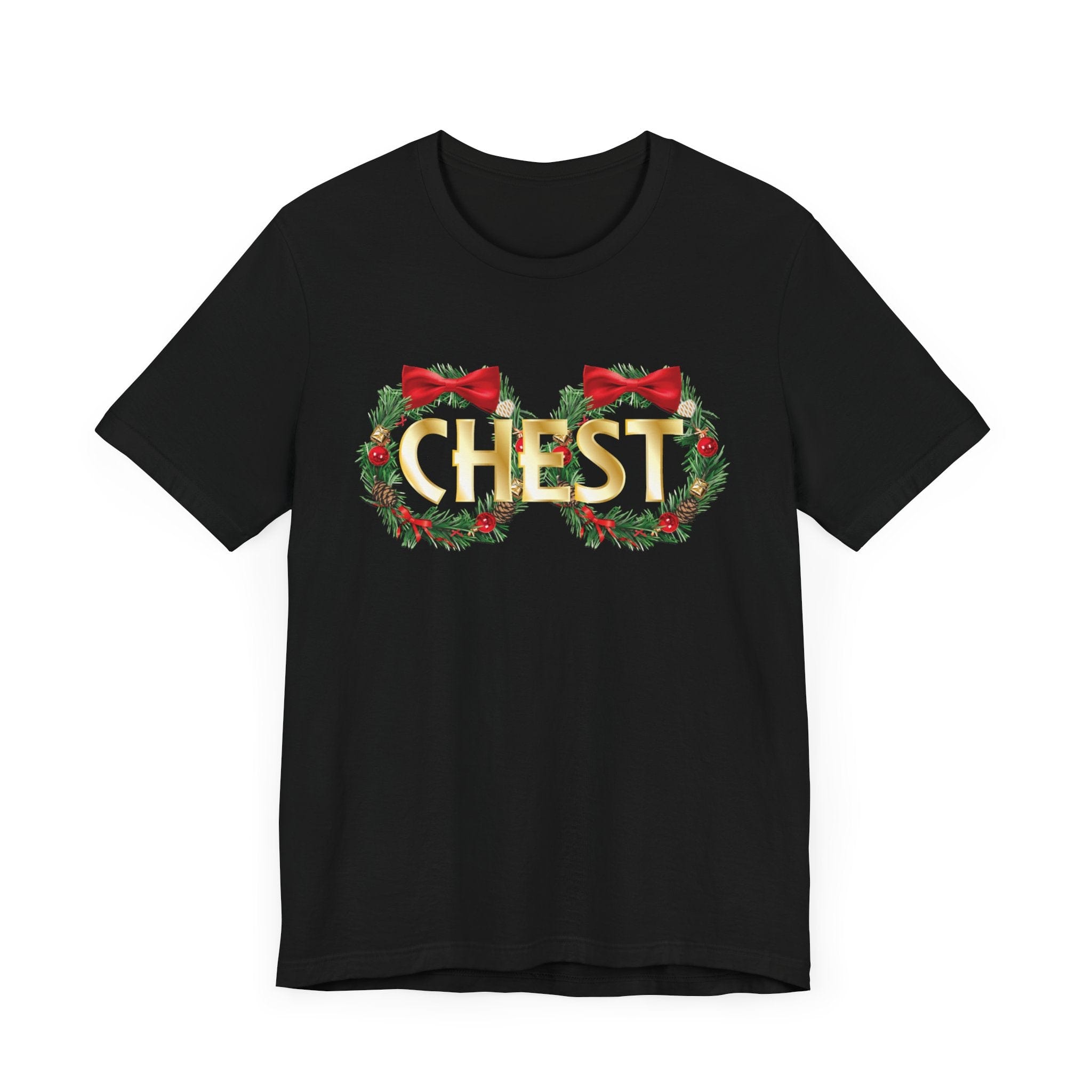 Chest | Deluxe Black Unisex Tee