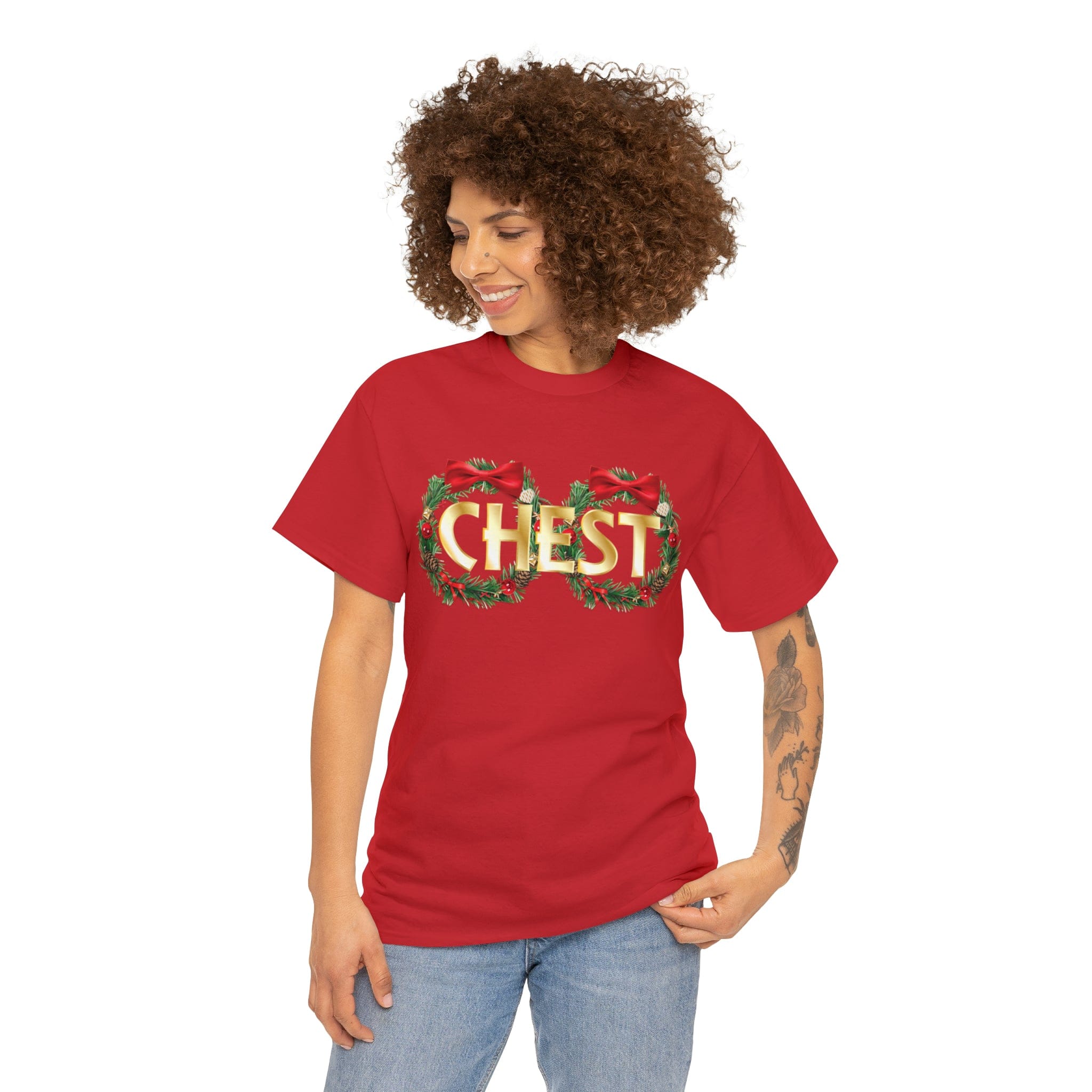 Chest Unisex Heavy Cotton Tee