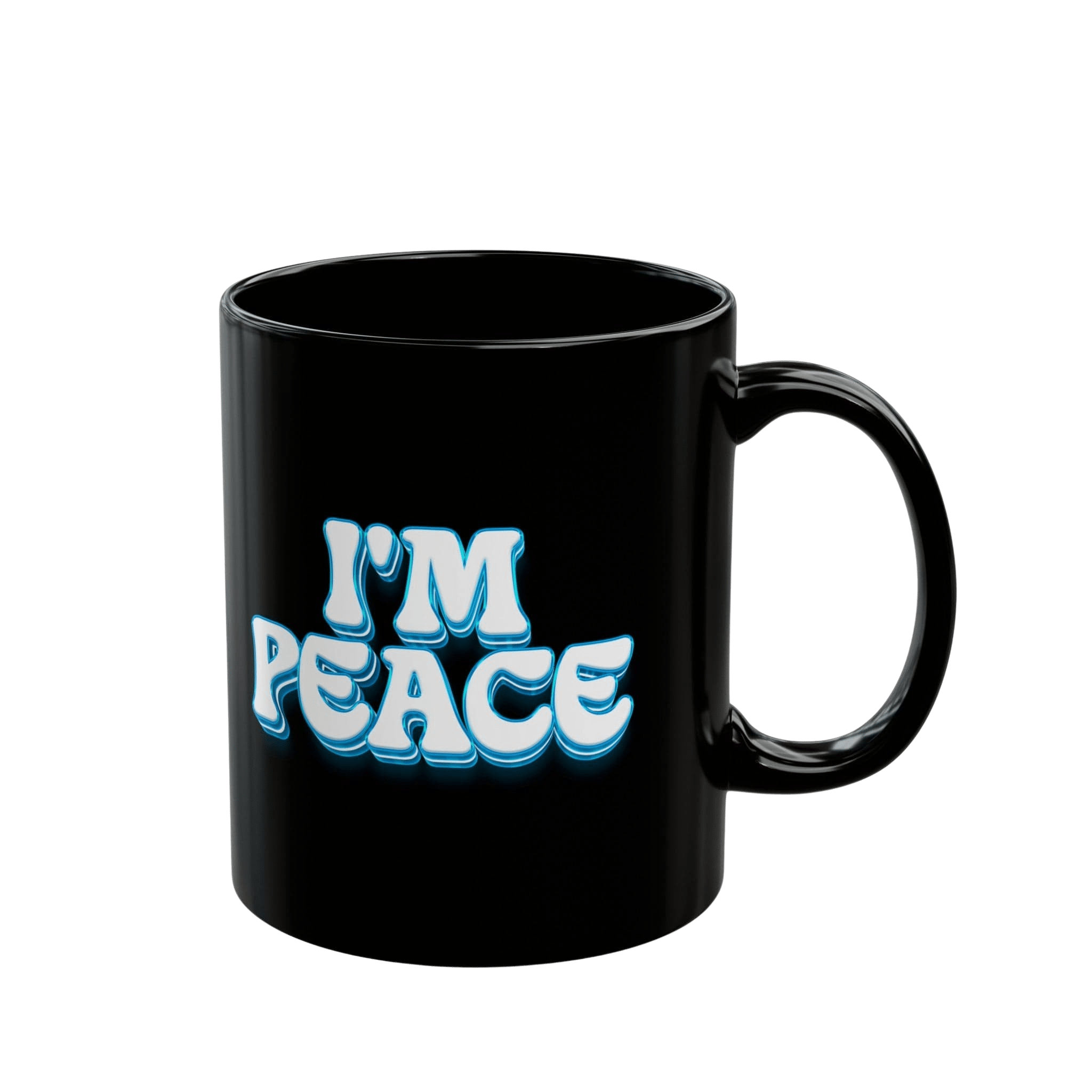 I come In Peace & I'm Peace Mug Set 11oz