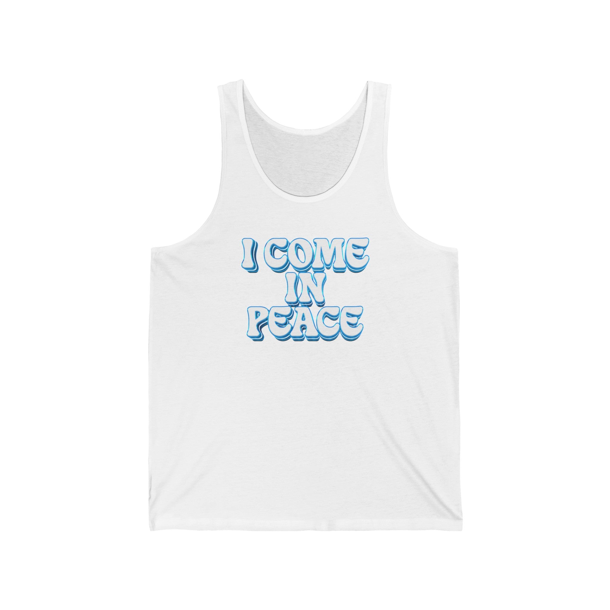 I Come In Peace Men's Tank