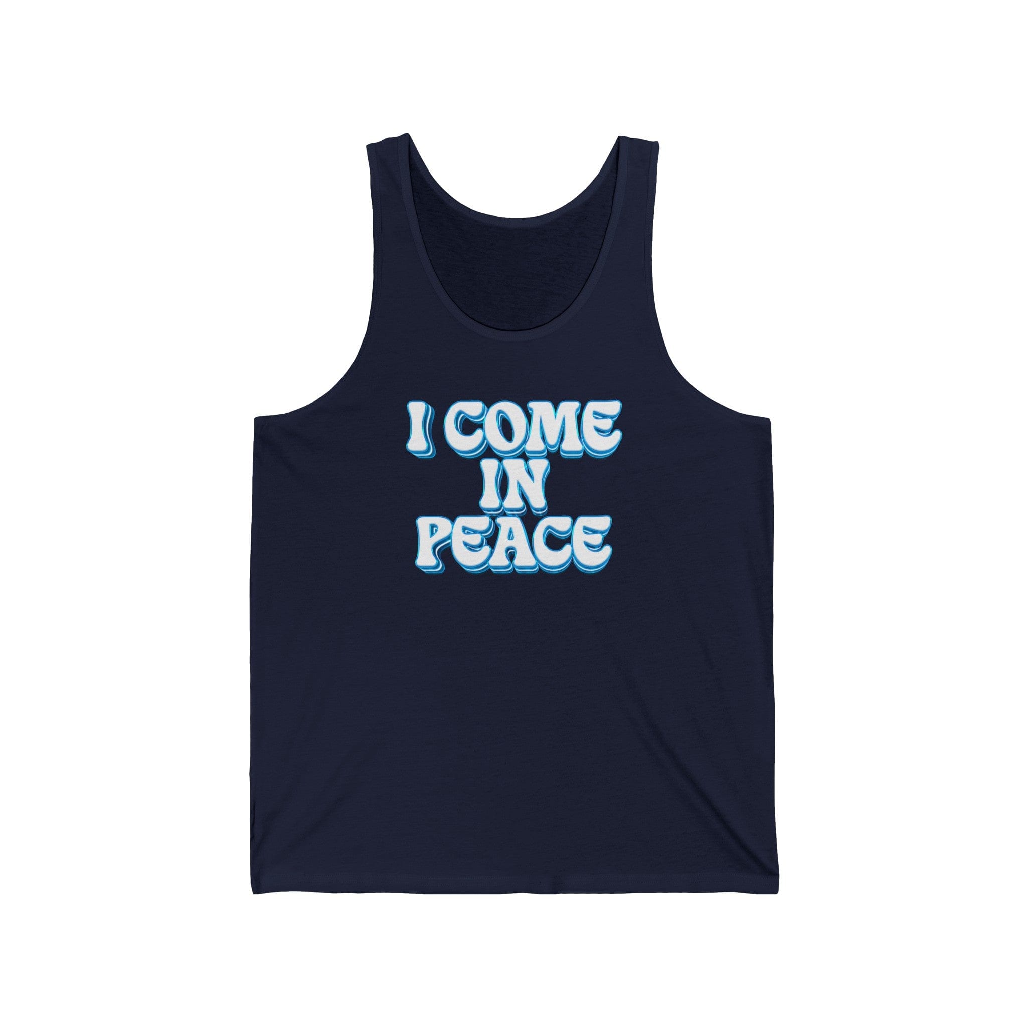 I Come In Peace Men's Tank