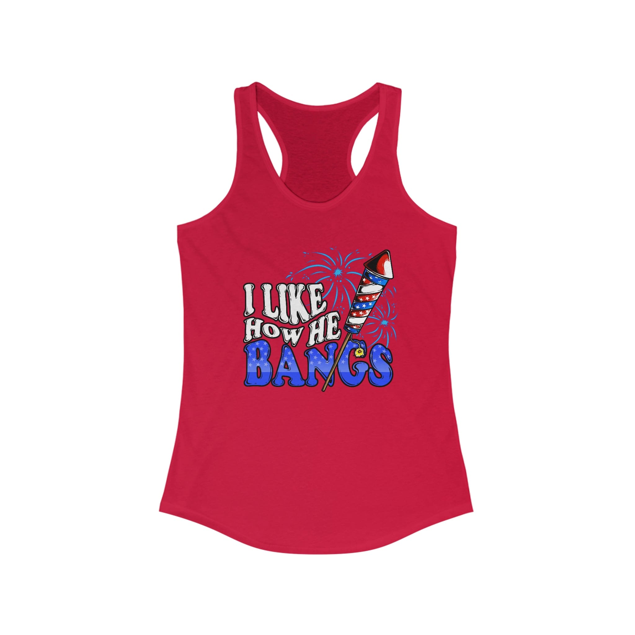 I Like How He Bangs Women's Ideal Racerback Tank SP
