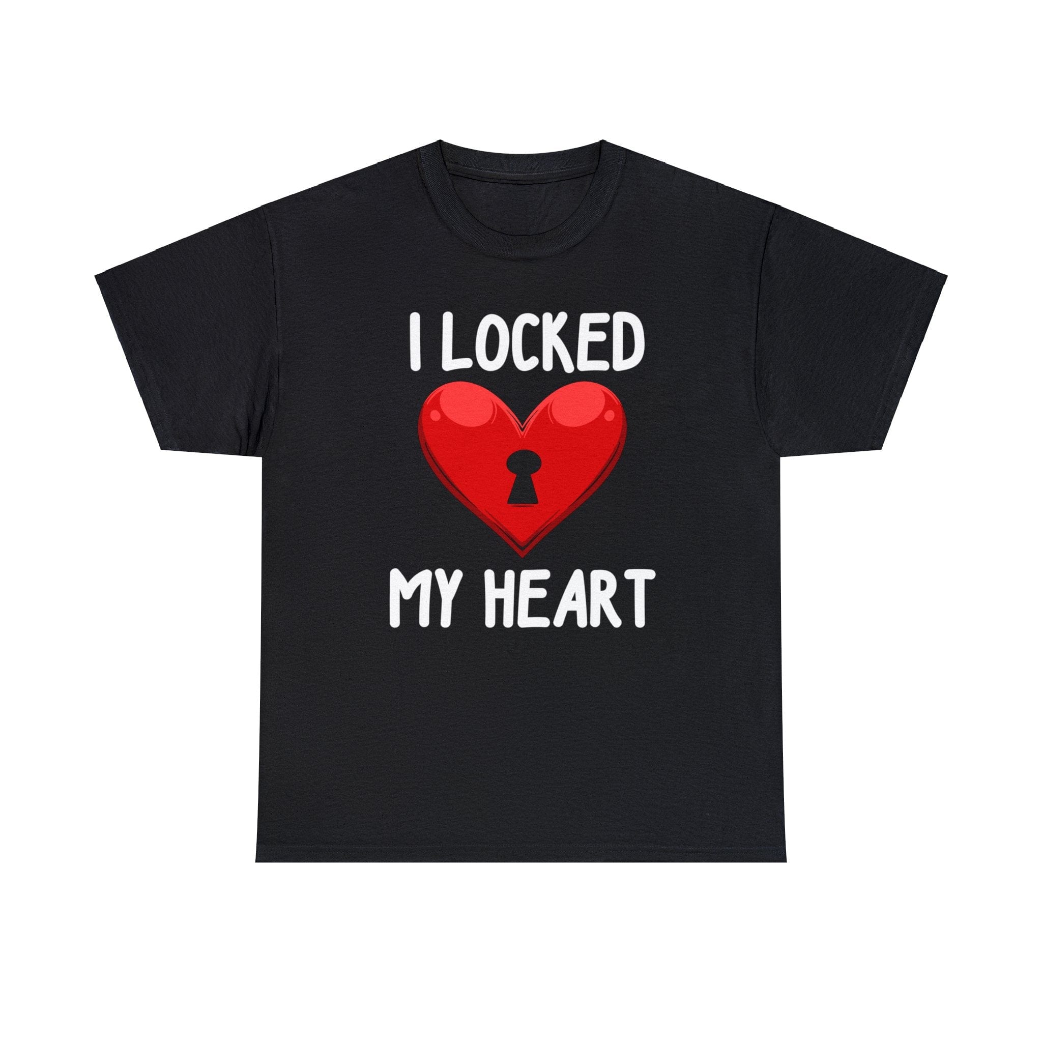 I Locked My Heart Unisex Heavy Cotton Tee