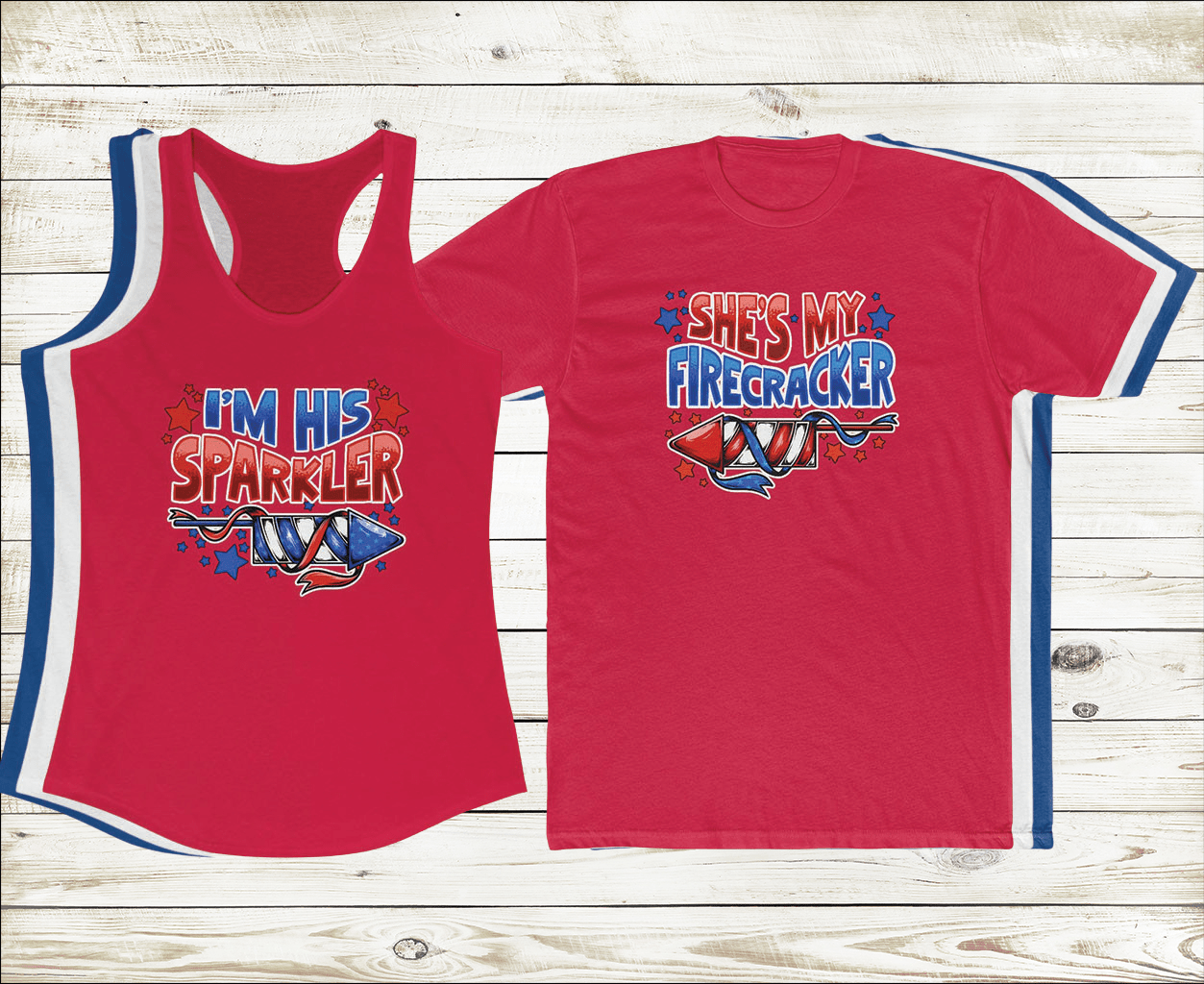 I'm His Sparkler Women's Luxury Tank