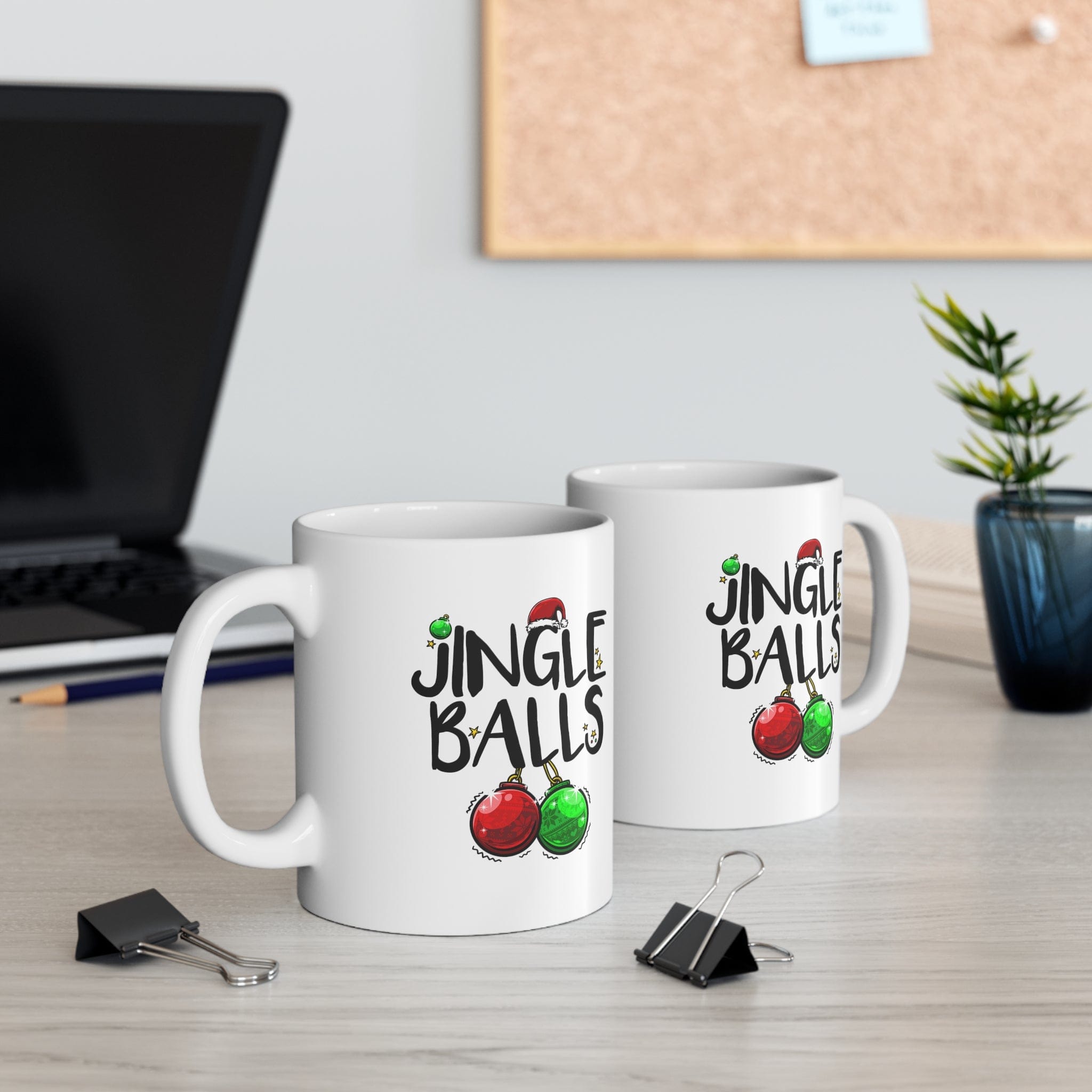 Jingle Balls Christmas Mug 11oz