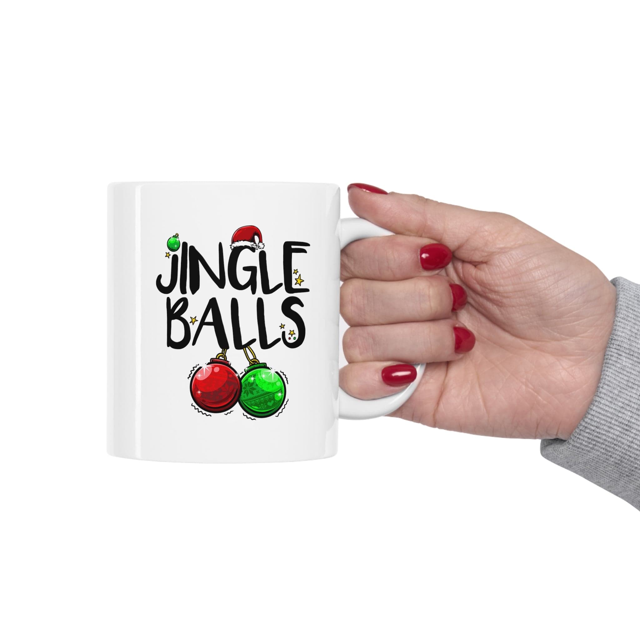 Jingle Balls Christmas Mug 11oz