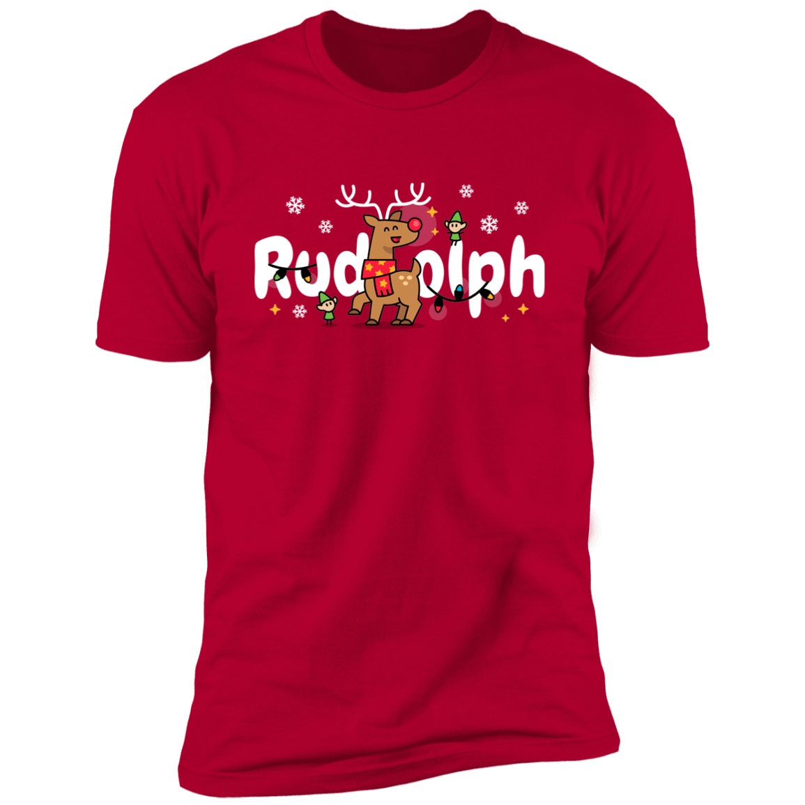 Most Likely To try To Ride Rudolph & Rudolph Red Deluxe Unisex Tees