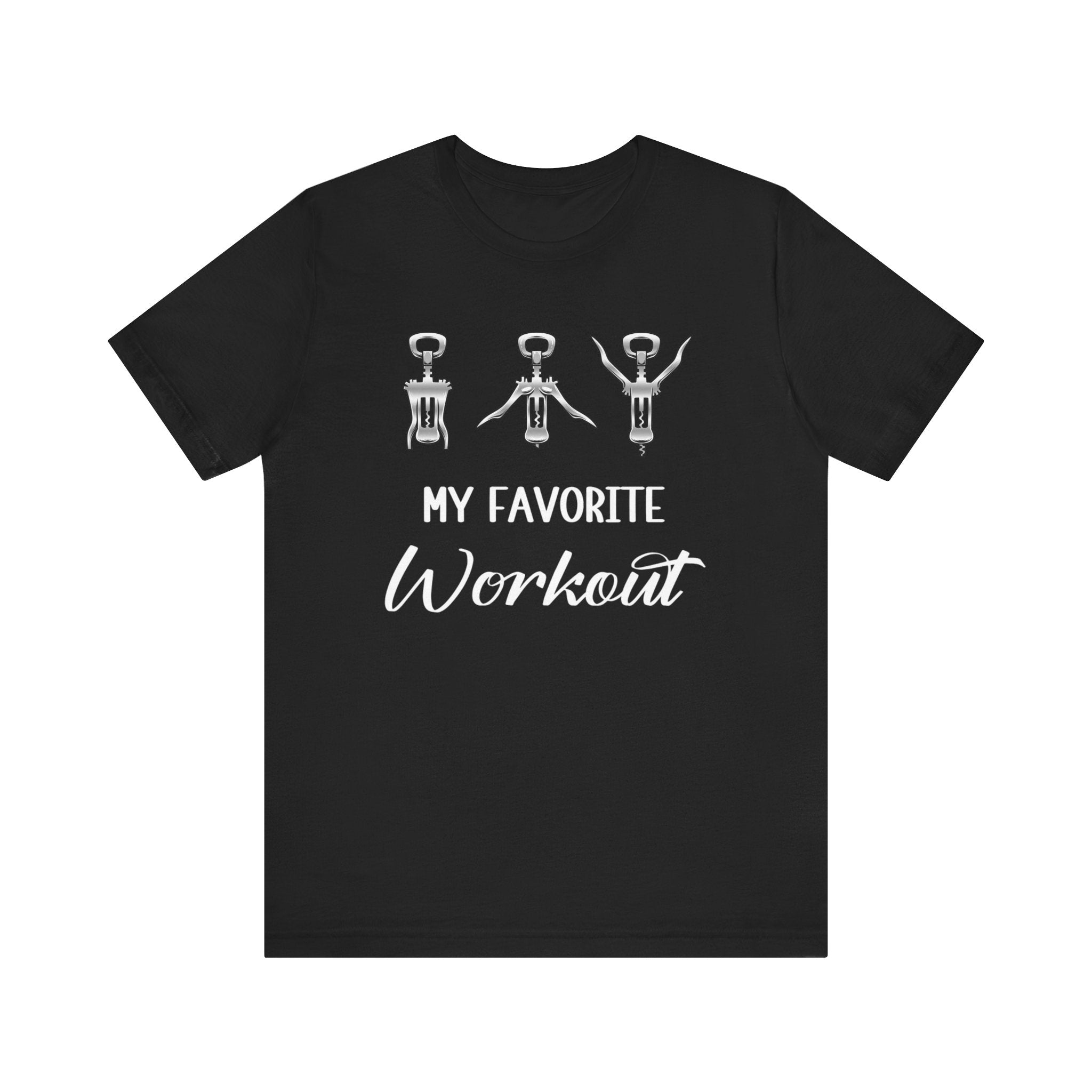 My Favorite workout | Deluxe Black Unisex Tee
