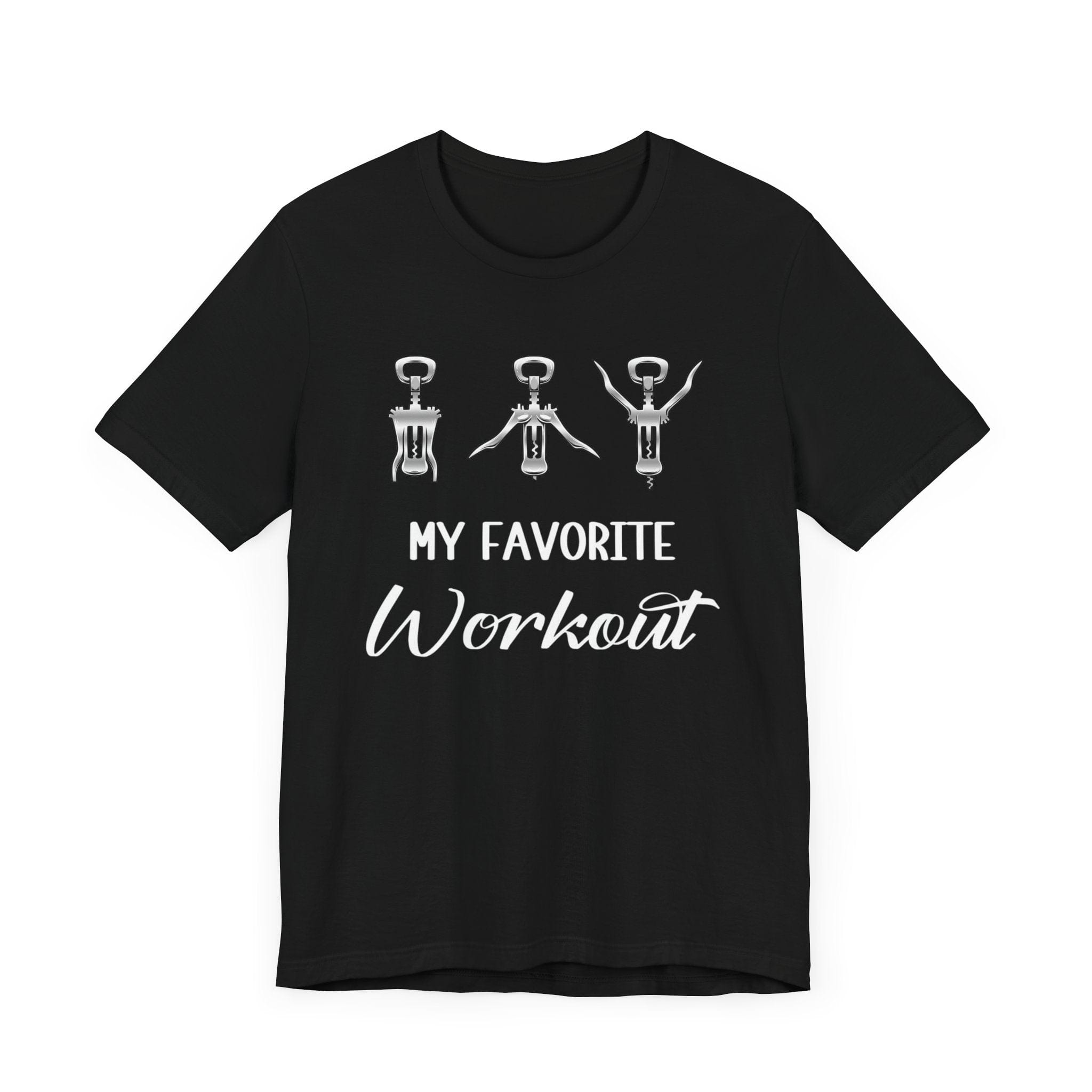 My Favorite workout | Deluxe Black Unisex Tee