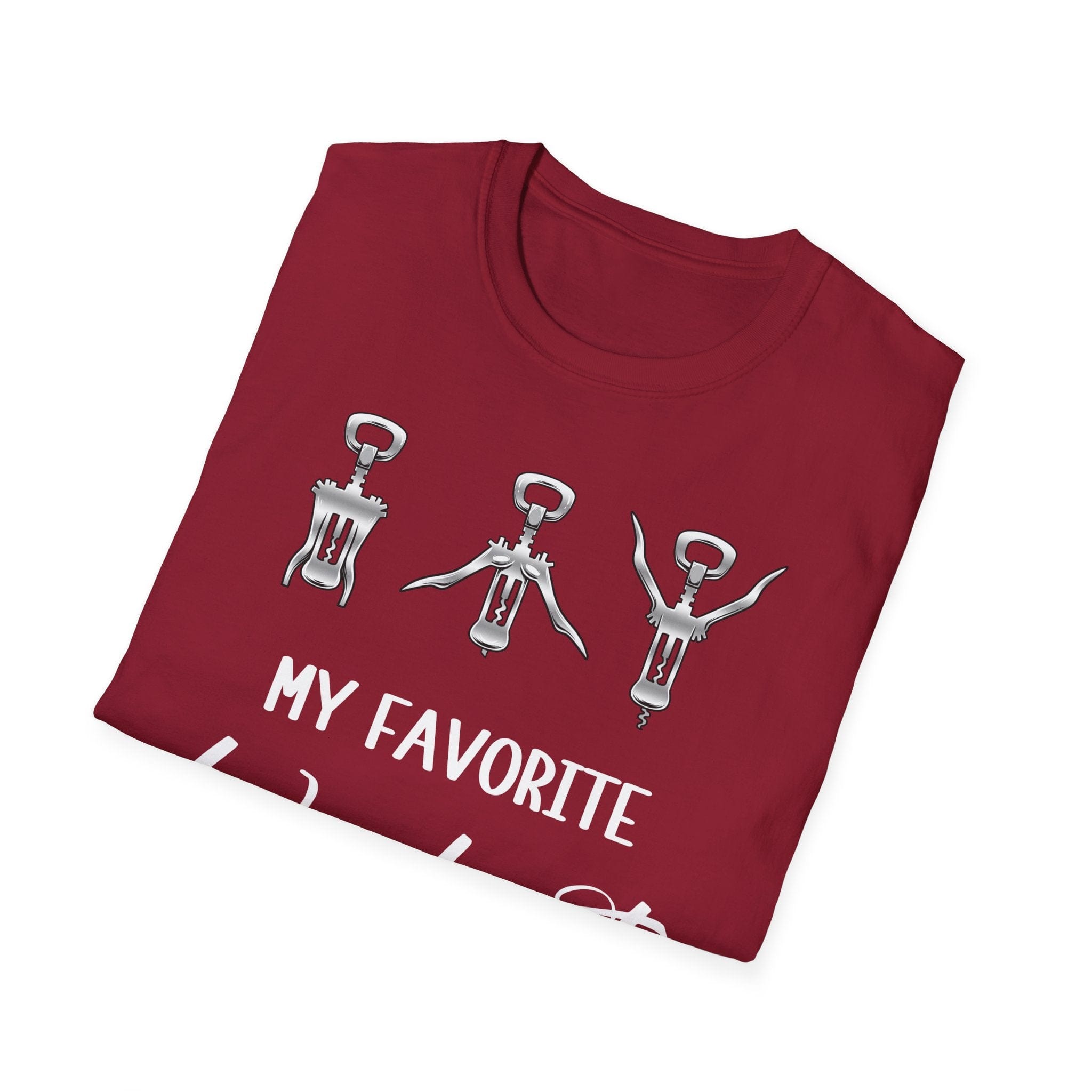 My Favorite Workout Maroon Deluxe Tee (Unisex)