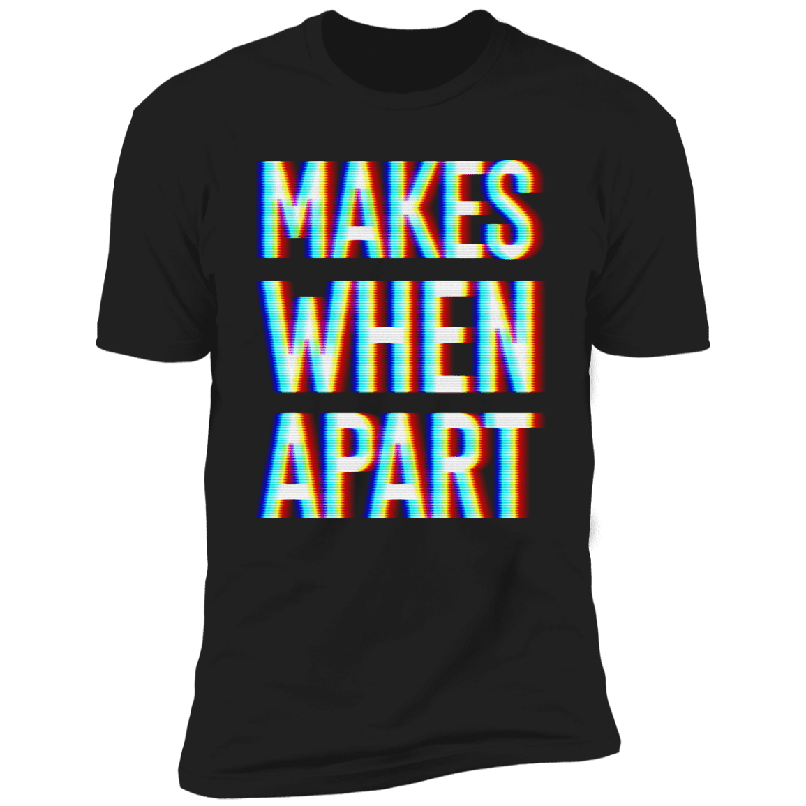 Nothing Makes Sense When We're Apart | Trippy Couples Shirts