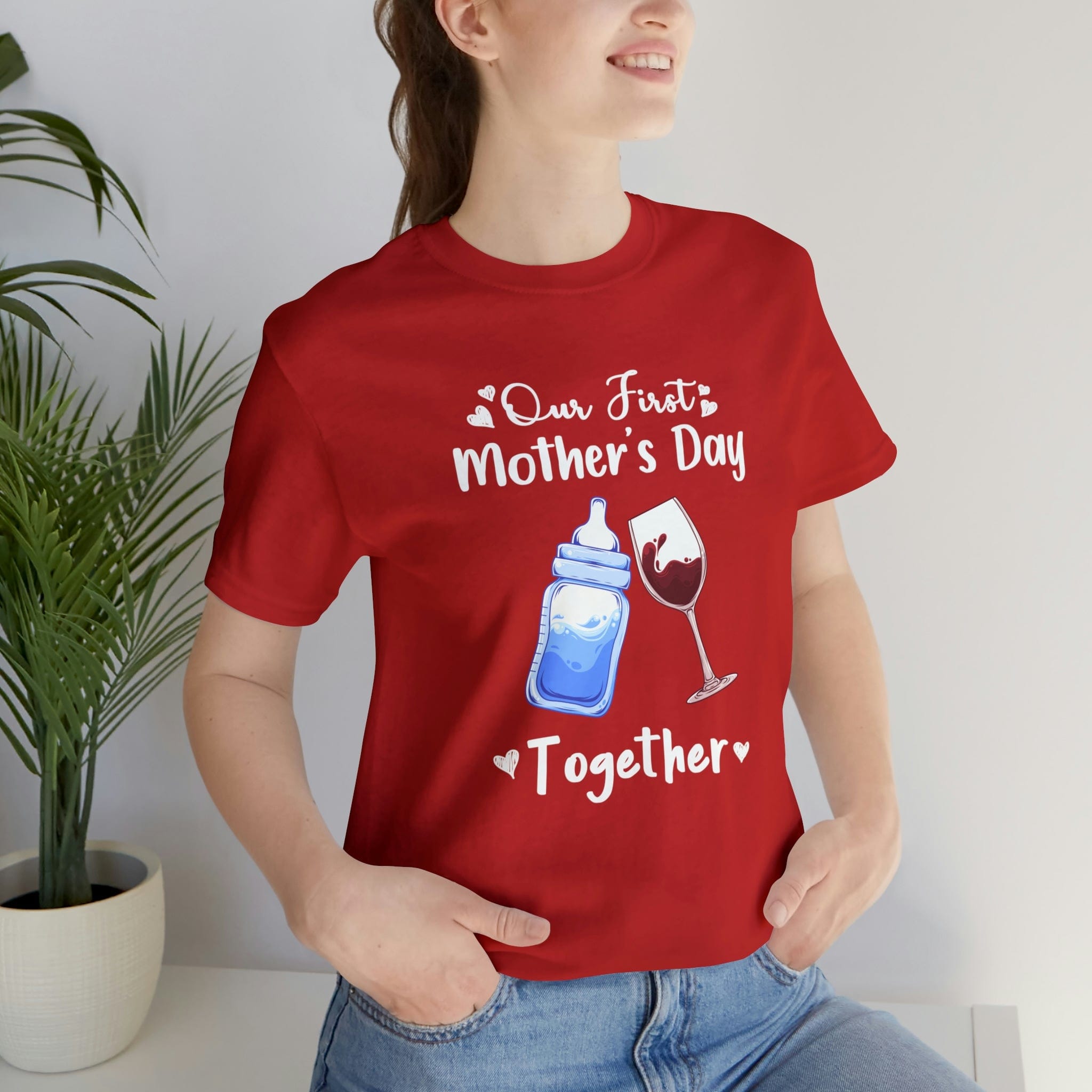 Our First Mother's Day Shirt Short Sleeve T-Shirt
