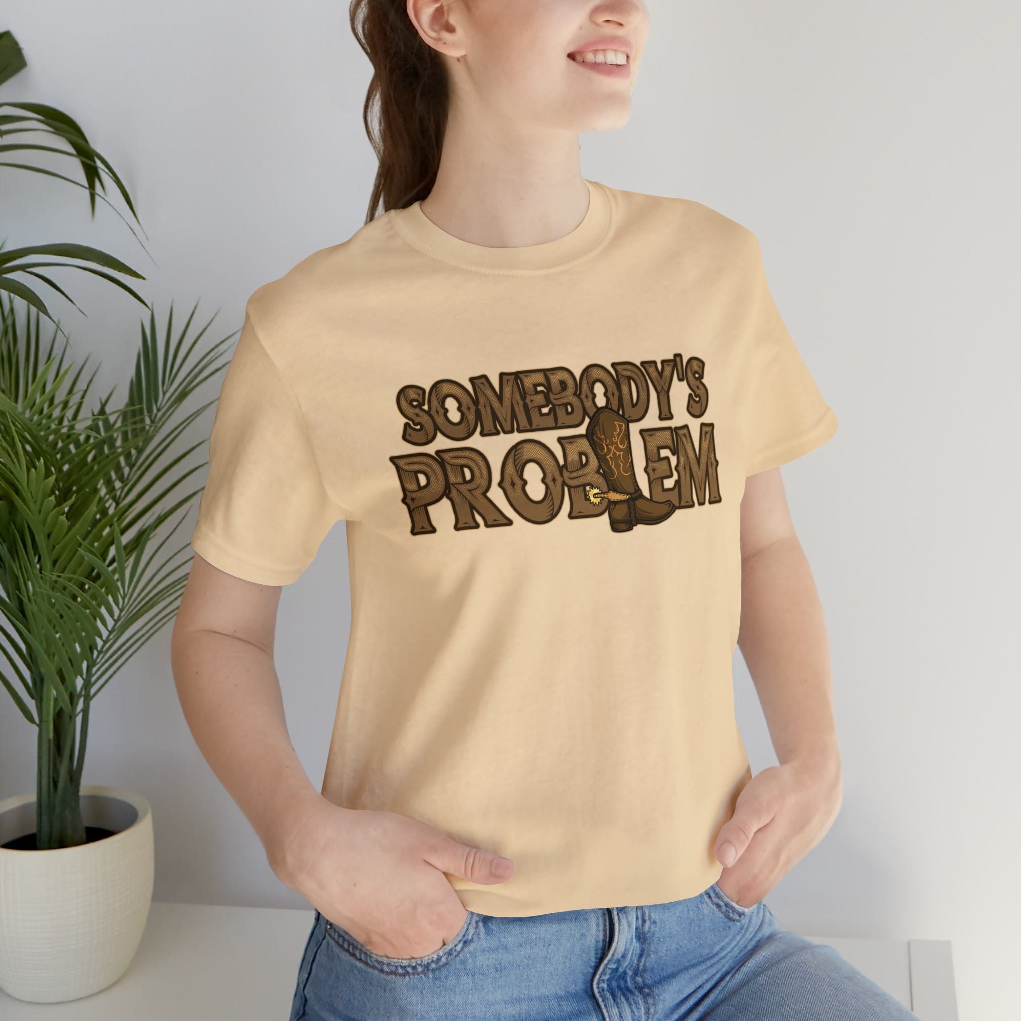 Somebody's Problem Soft Cream Deluxe Tee