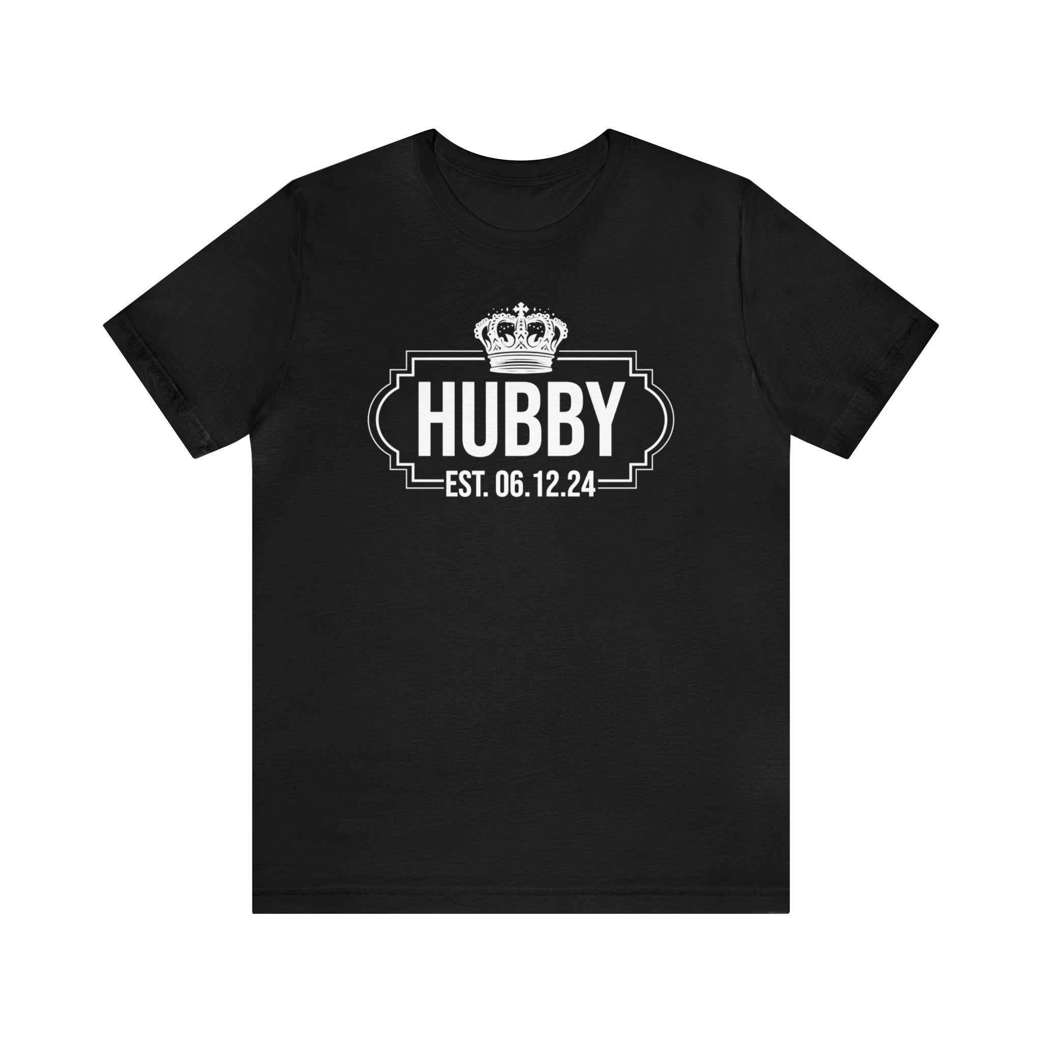 Wifey & Hubby Personalized T-Shirts - Add Your Special Date