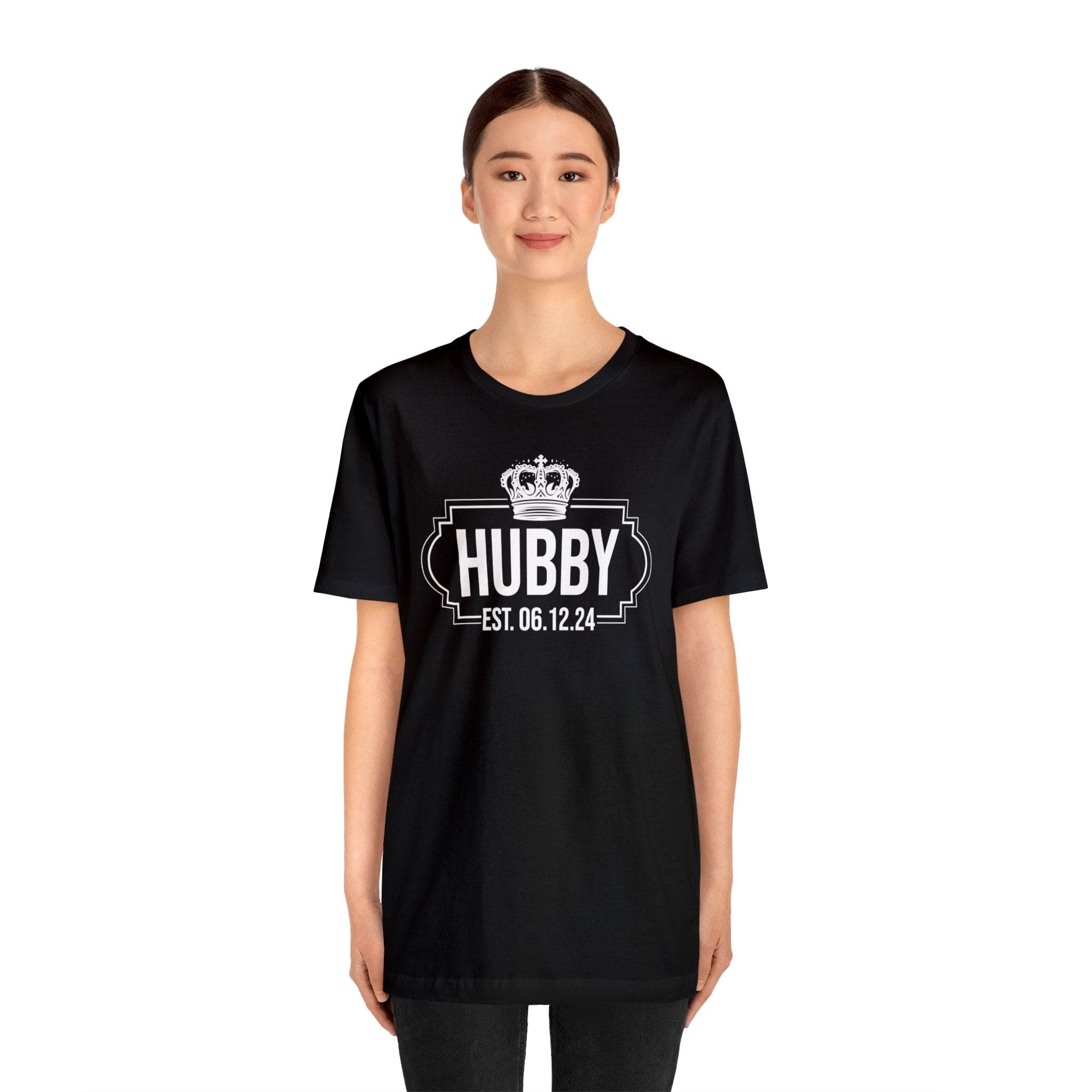 Wifey & Hubby Personalized T-Shirts - Add Your Special Date
