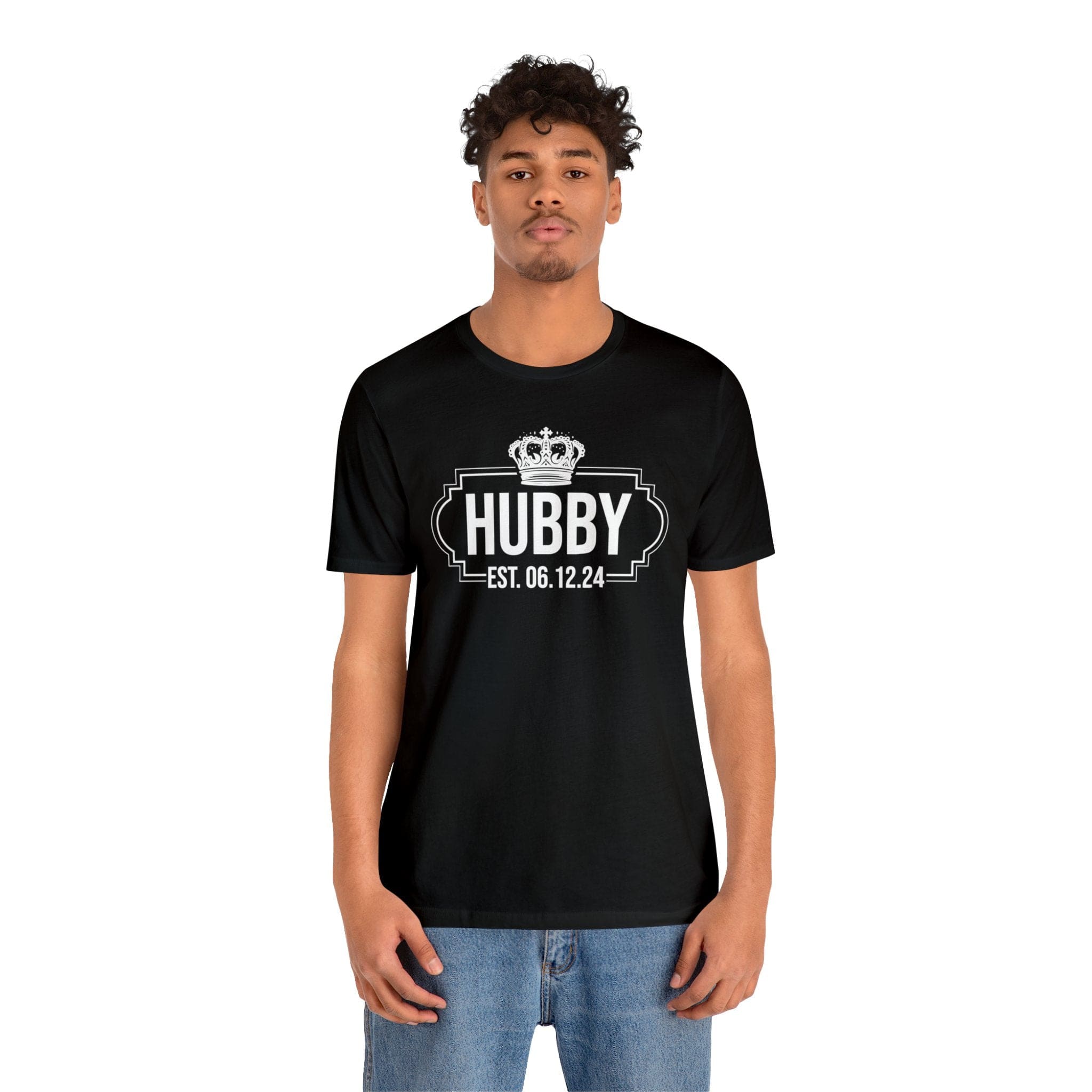 Wifey & Hubby Personalized T-Shirts - Add Your Special Date