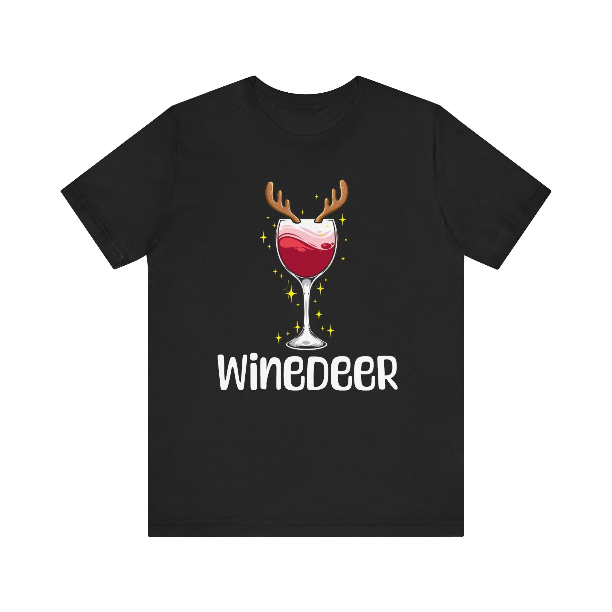 WineDeer | Deluxe Black Unisex Tee