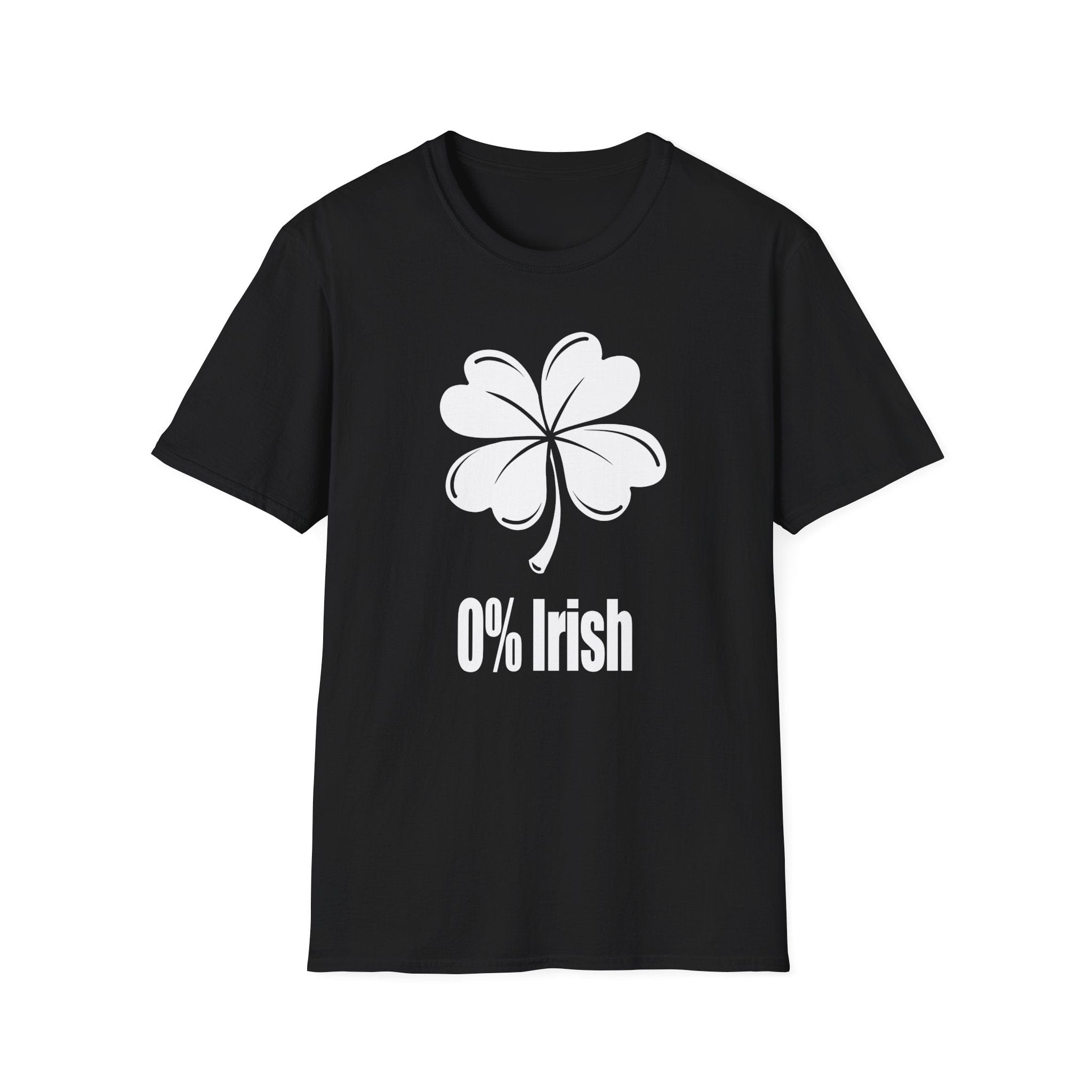 0% Irish | Deluxe St Patrick's Day Tee