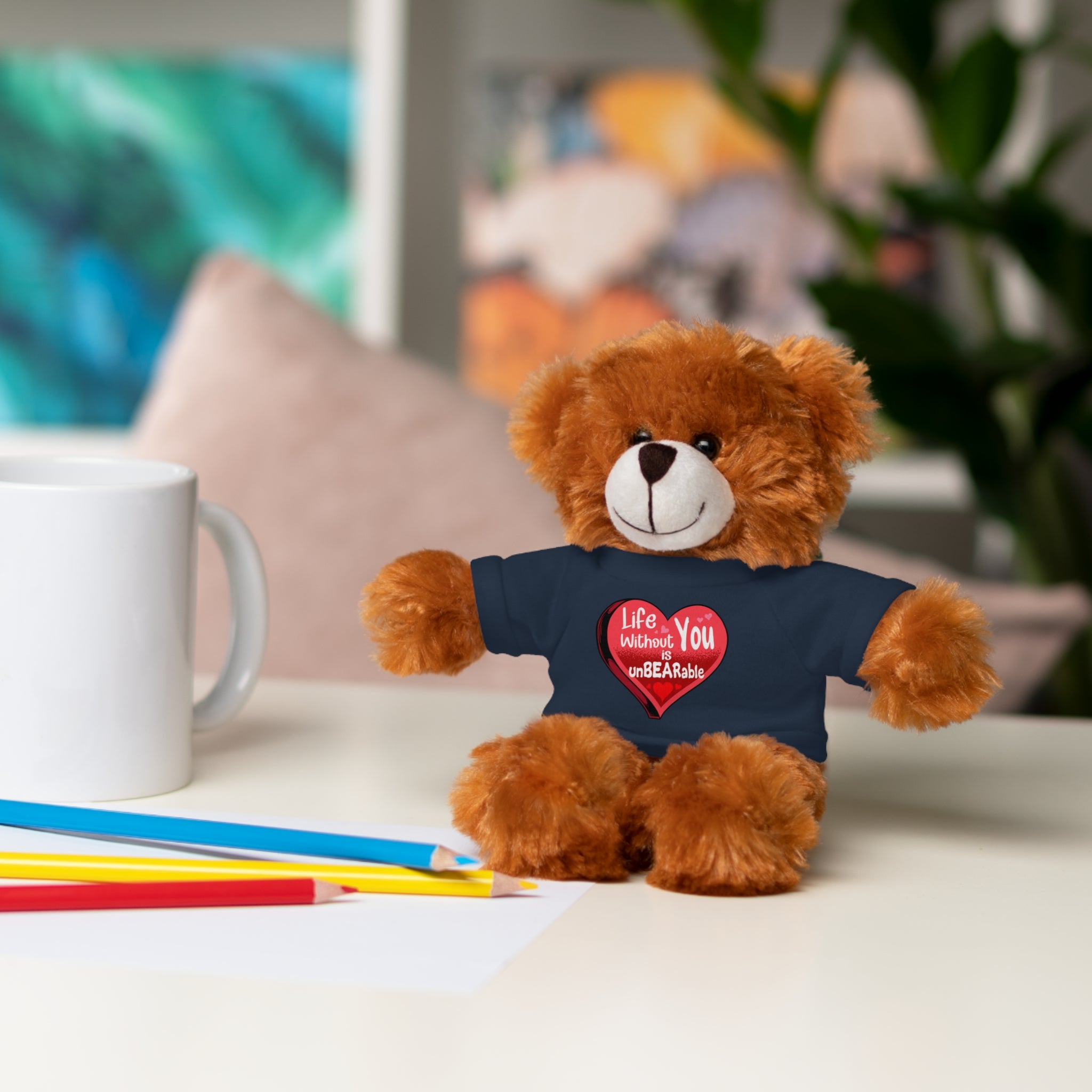 Cute Valentines day Bear plushie