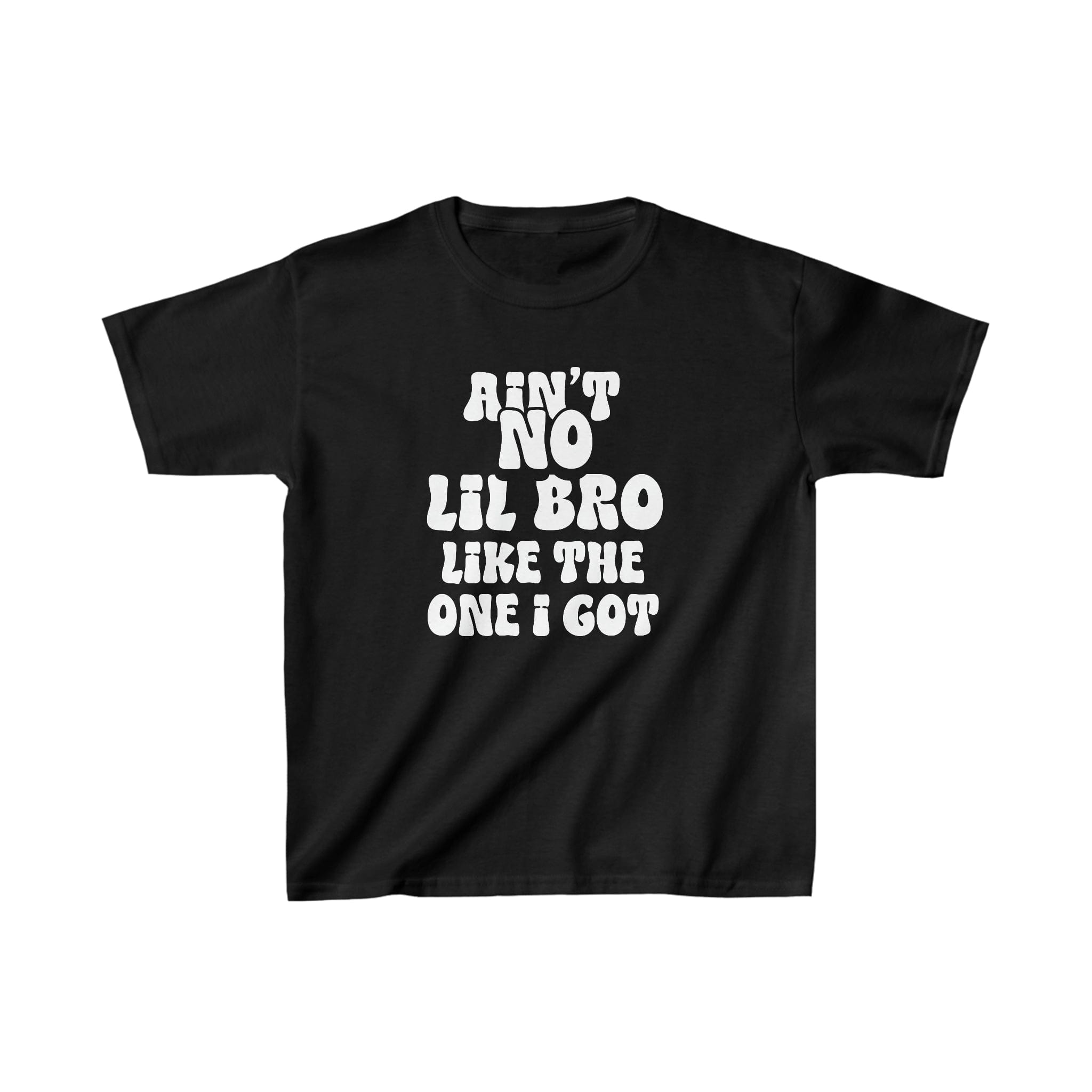 Ain't No Lil Bro Like The One I Got Kids Heavy Cotton™ Tee