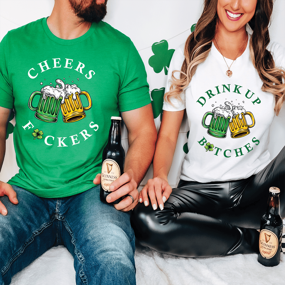 Cheers F🍀uckers & Drink Up B🍀tches Bundle