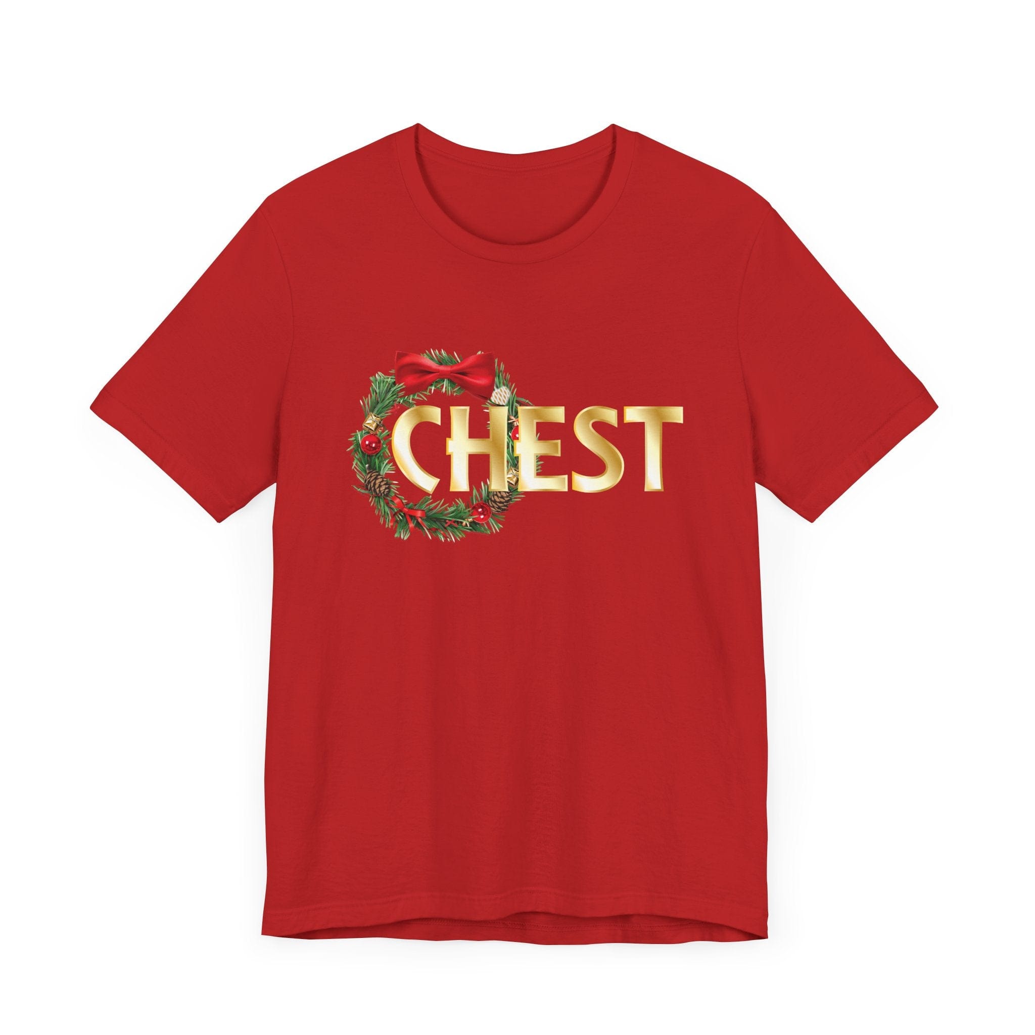 Chest Deluxe Red Tee (Unisex)