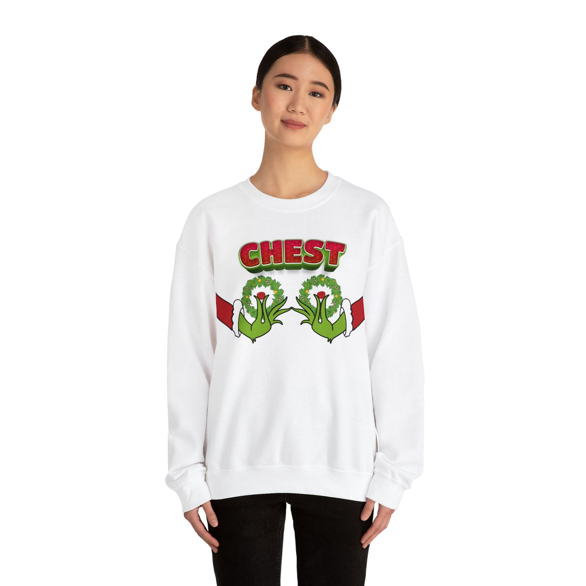 Chest Unisex Heavy Blend™ Crewneck Sweatshirt