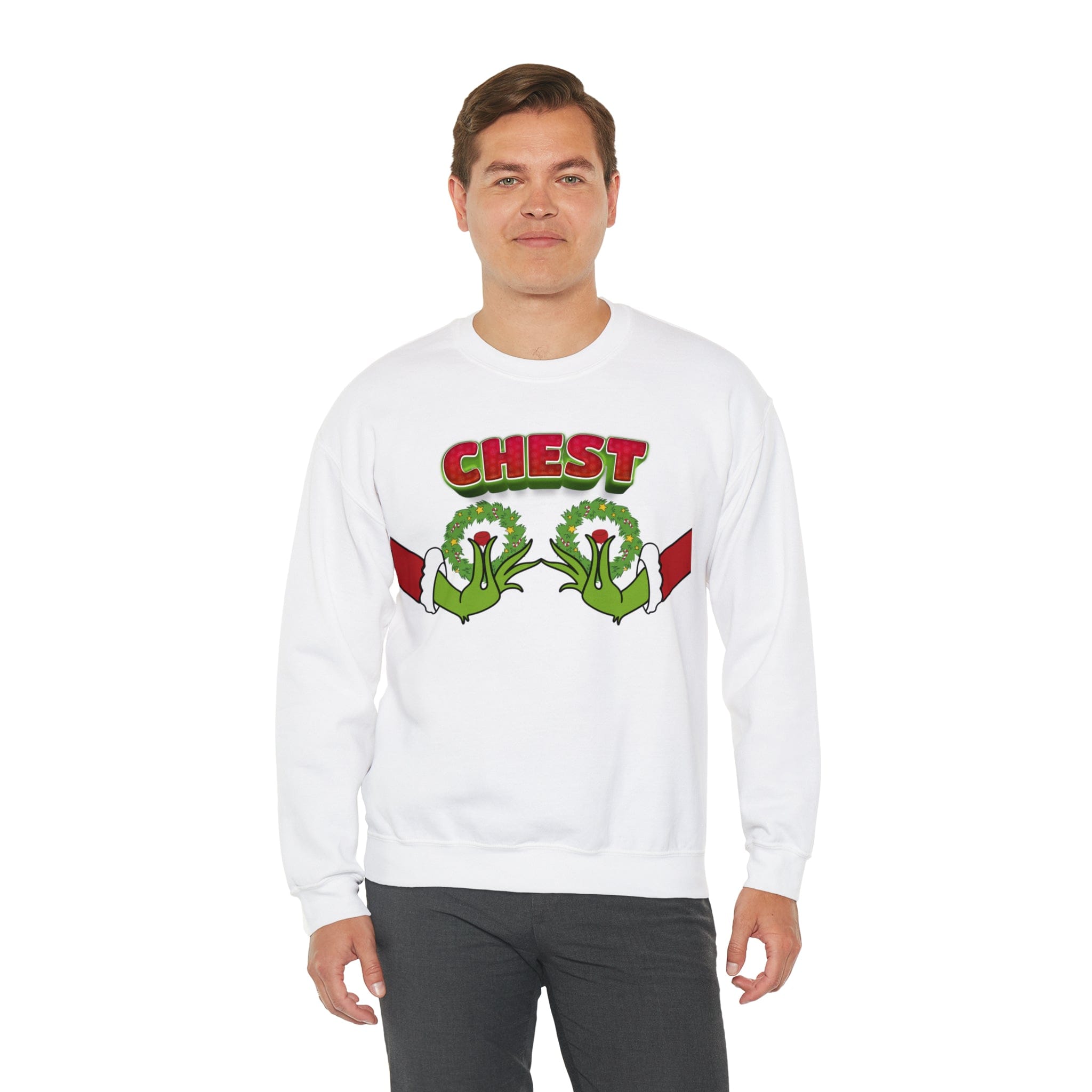 Chest Unisex Heavy Blend™ Crewneck Sweatshirt