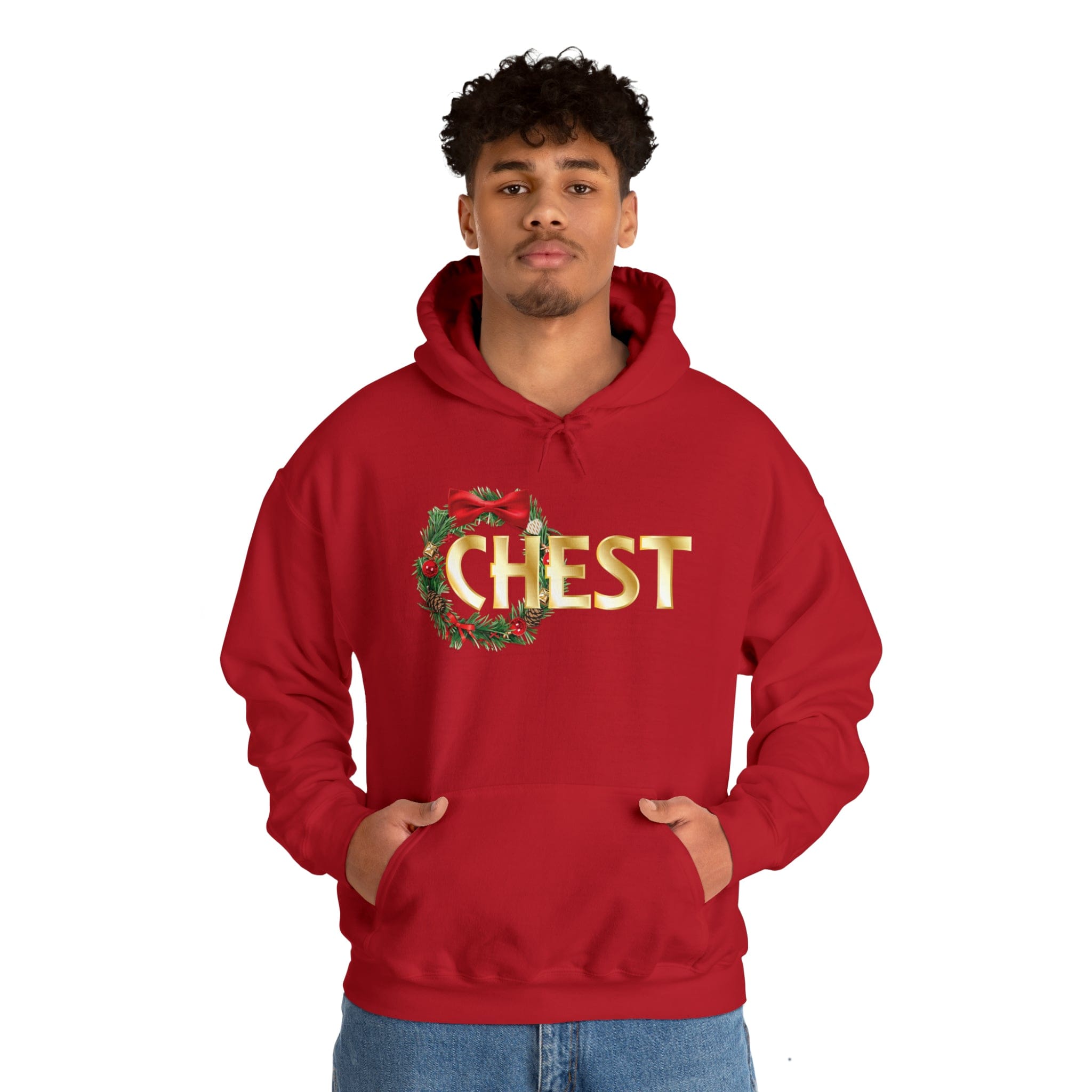 Chest Unisex Heavy Blend™ Hooded Sweatshirt