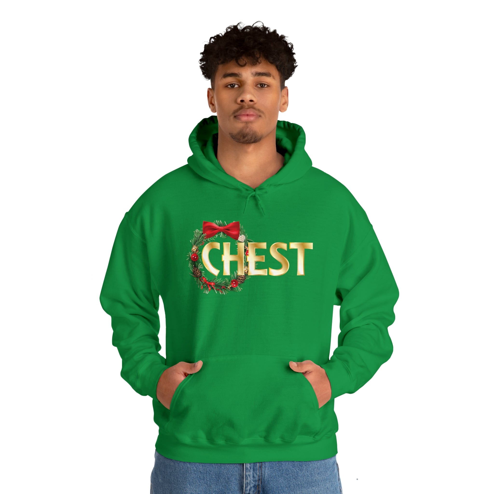 Chest Unisex Heavy Blend™ Hooded Sweatshirt