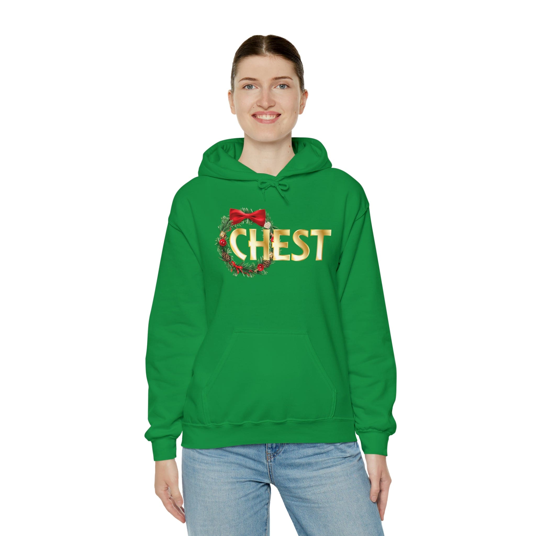 Chest Unisex Heavy Blend™ Hooded Sweatshirt