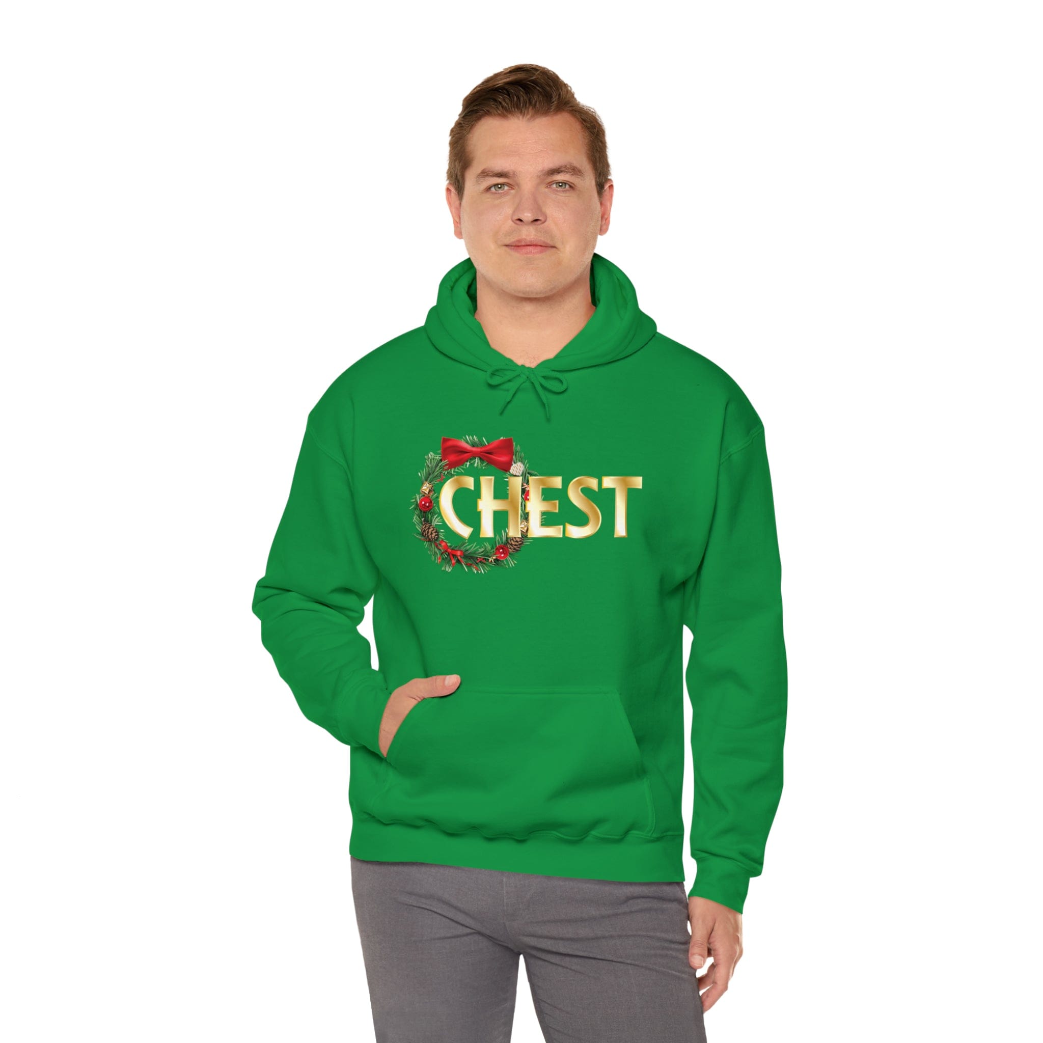 Chest Unisex Heavy Blend™ Hooded Sweatshirt