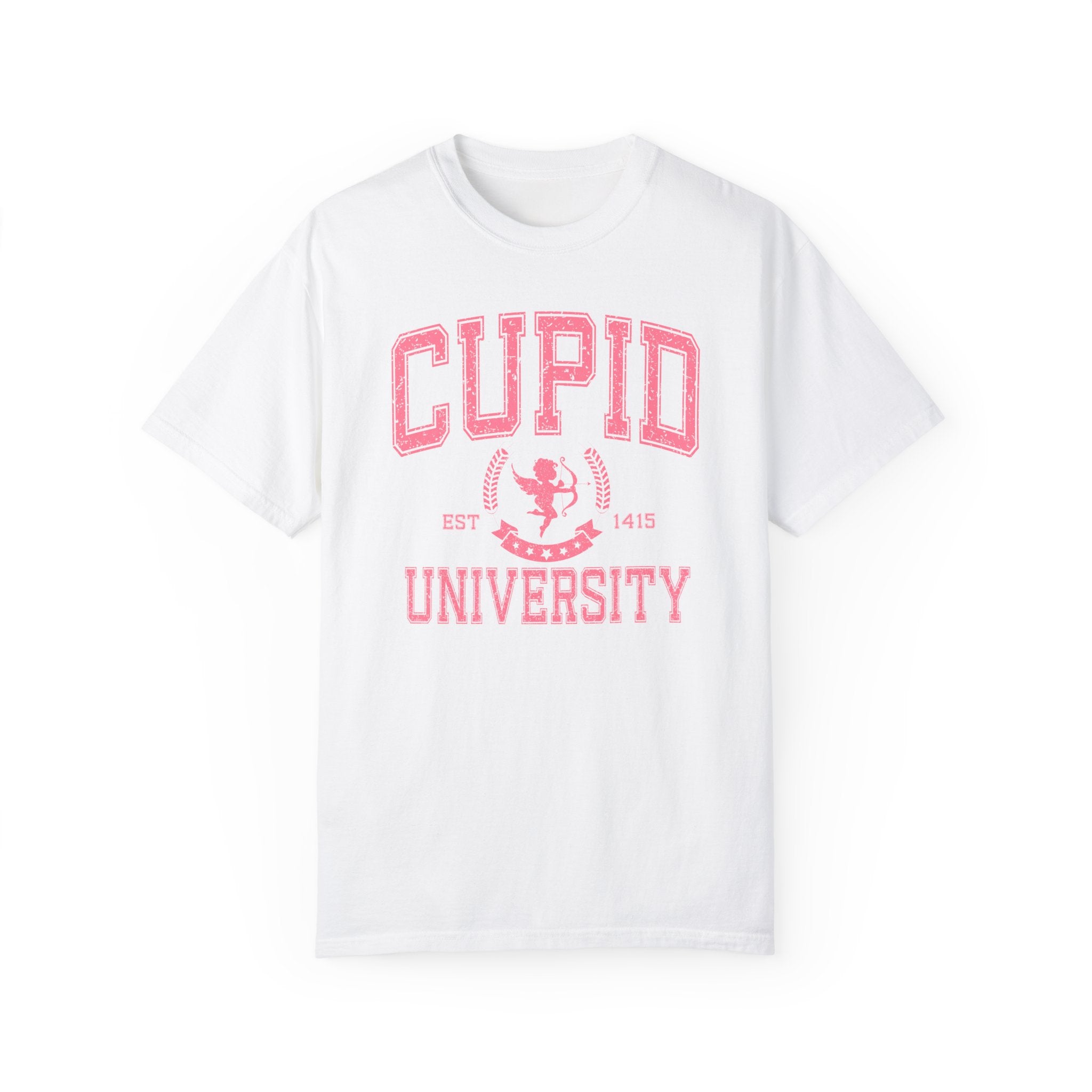 Cupid University Valentines day Tee (Comfort Colors 1717)