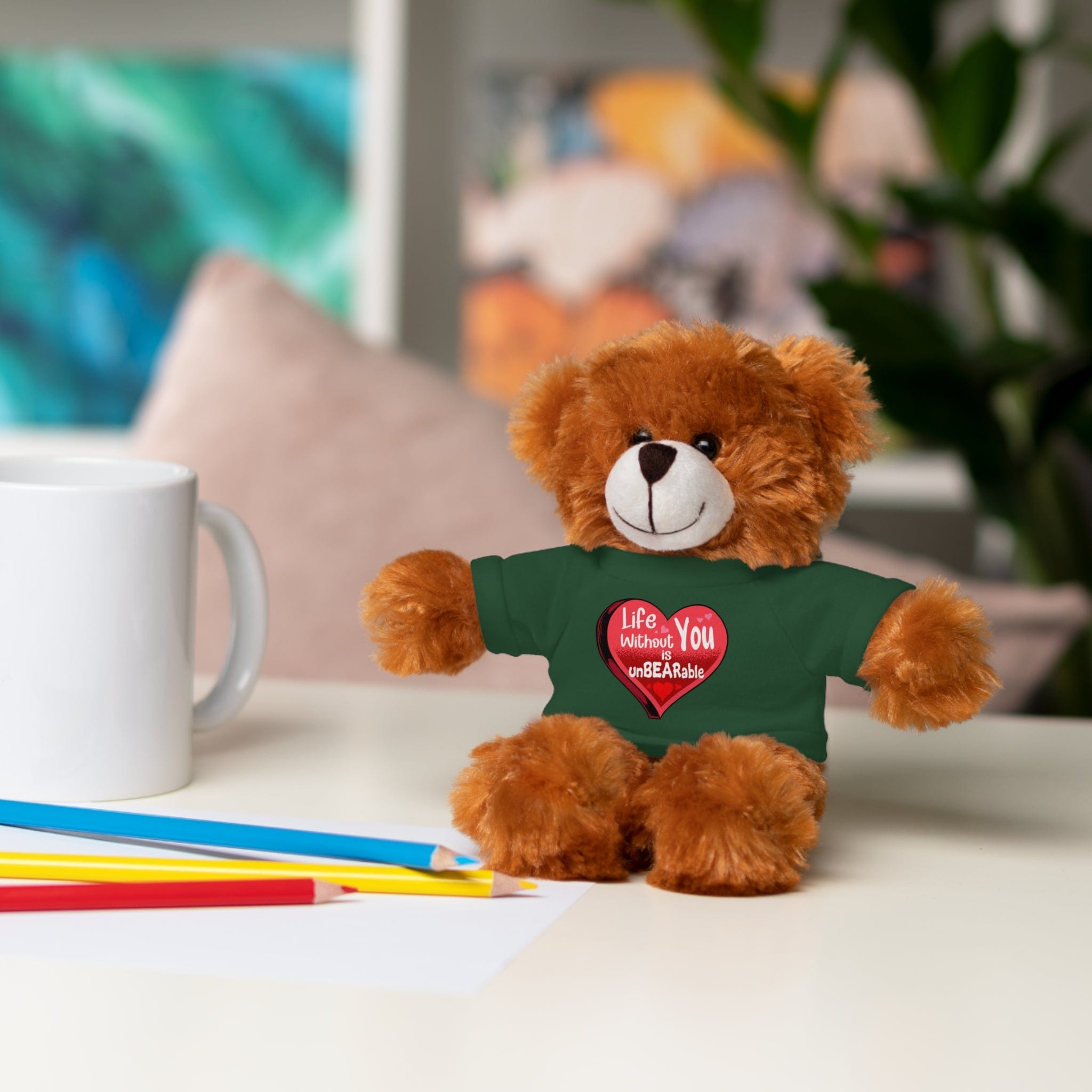 Cute Valentines day Bear plushie