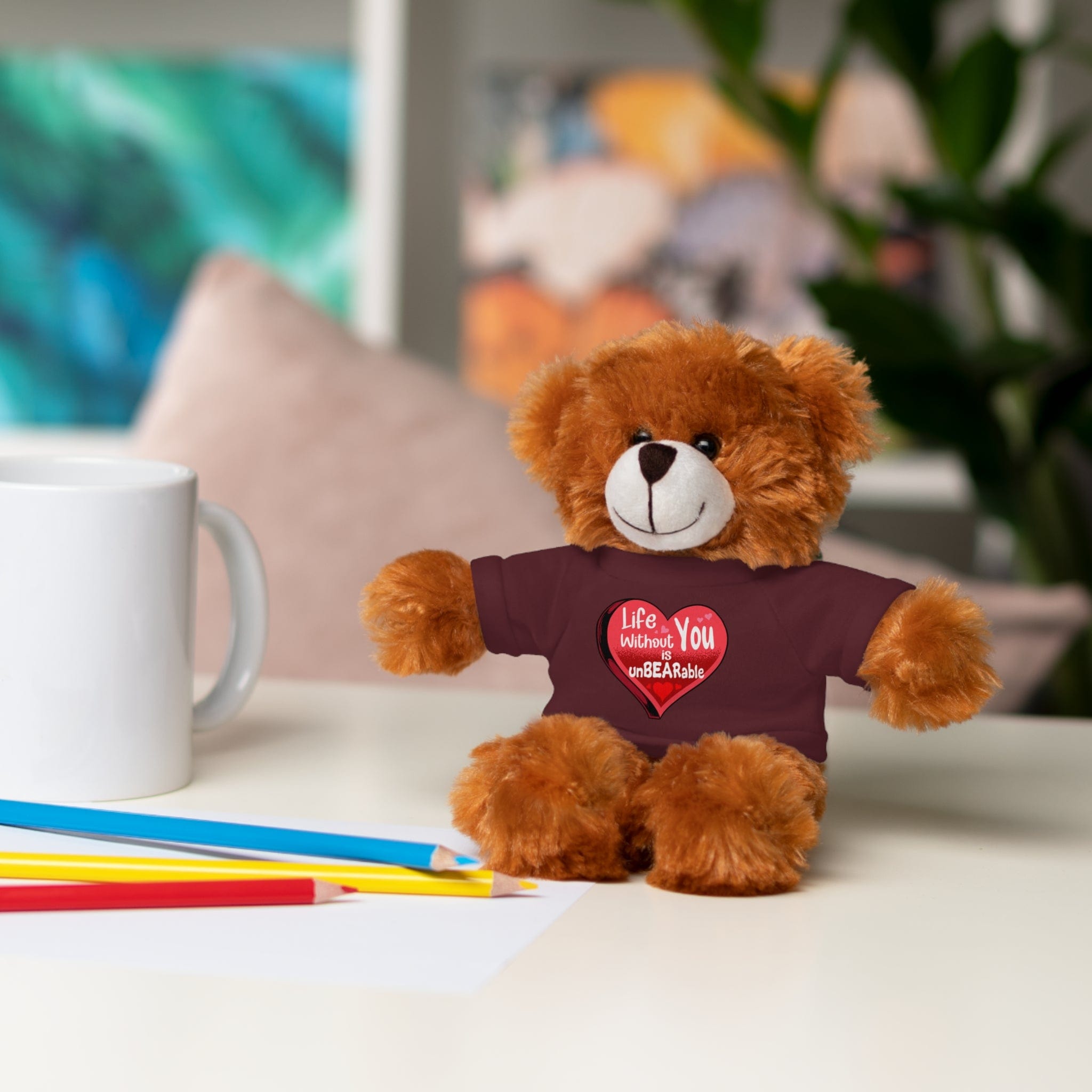Cute Valentines day Bear plushie
