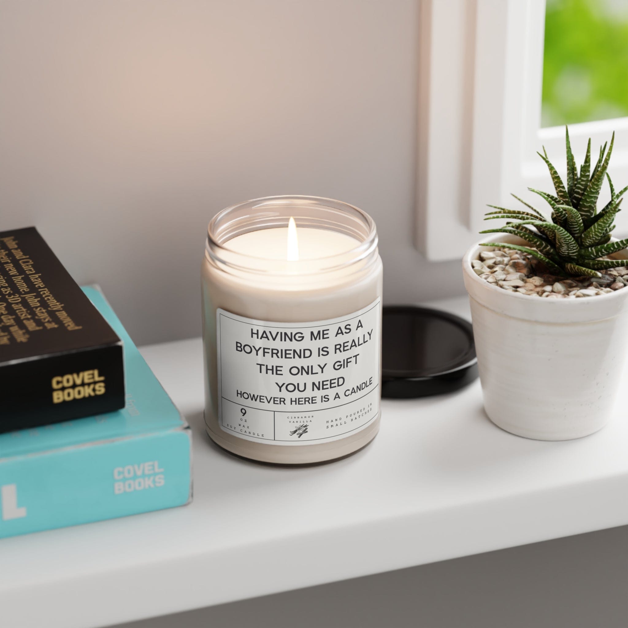 Funny Valentine's Day Scented Soy Candle, 9oz