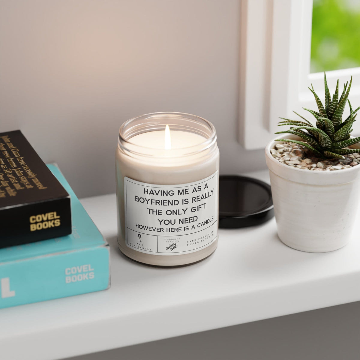 Funny Valentine&#39;s Day Scented Soy Candle, 9oz