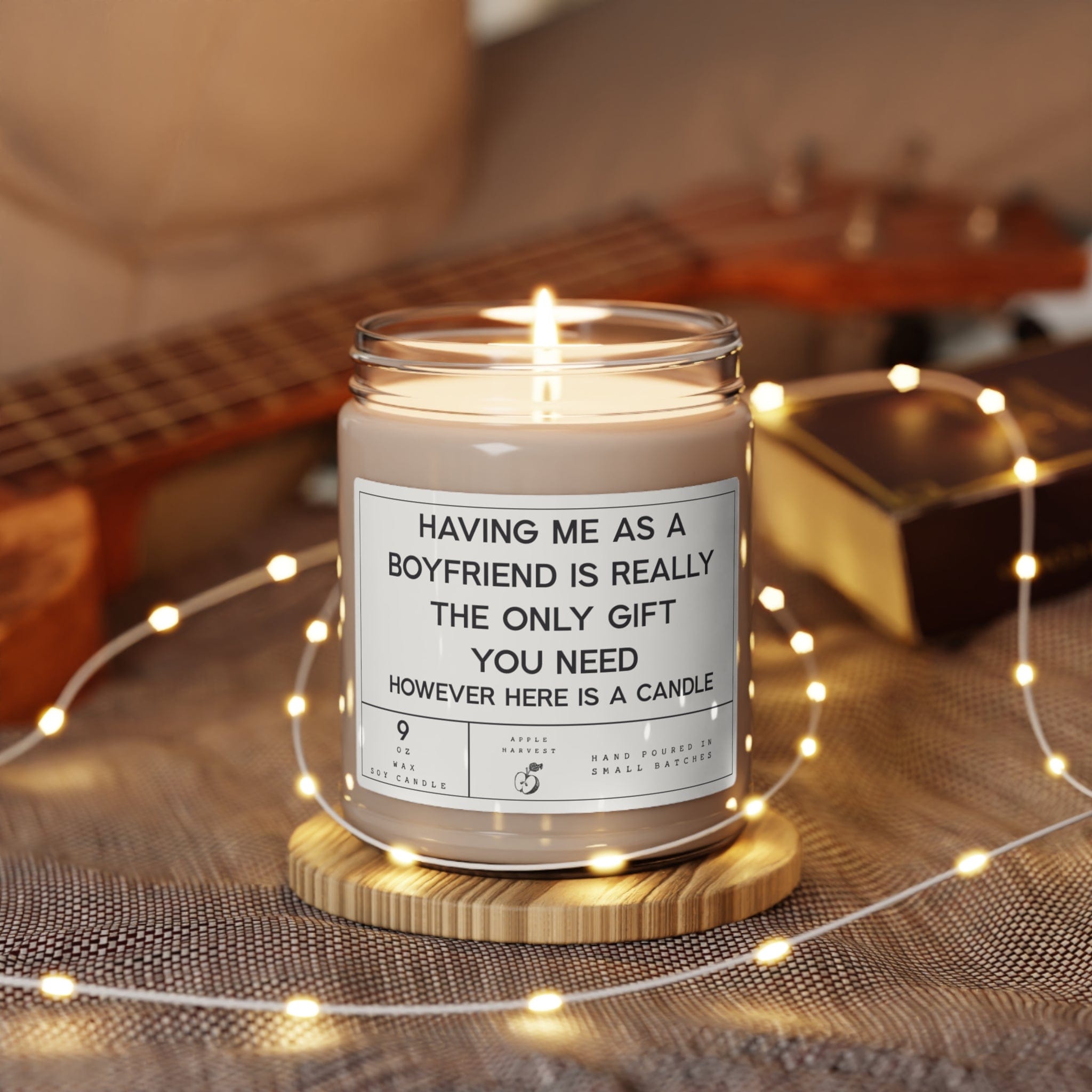 Funny Valentine's Day Scented Soy Candle, 9oz