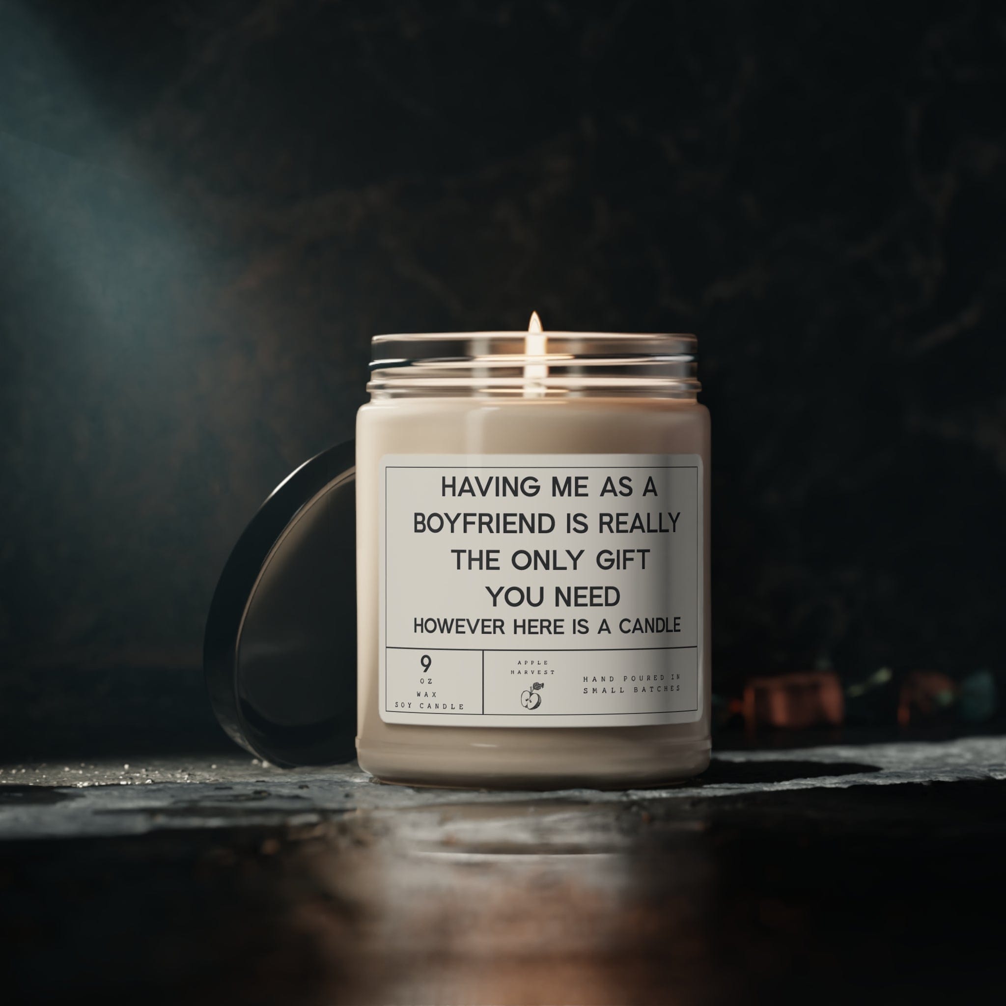 Funny Valentine's Day Scented Soy Candle, 9oz