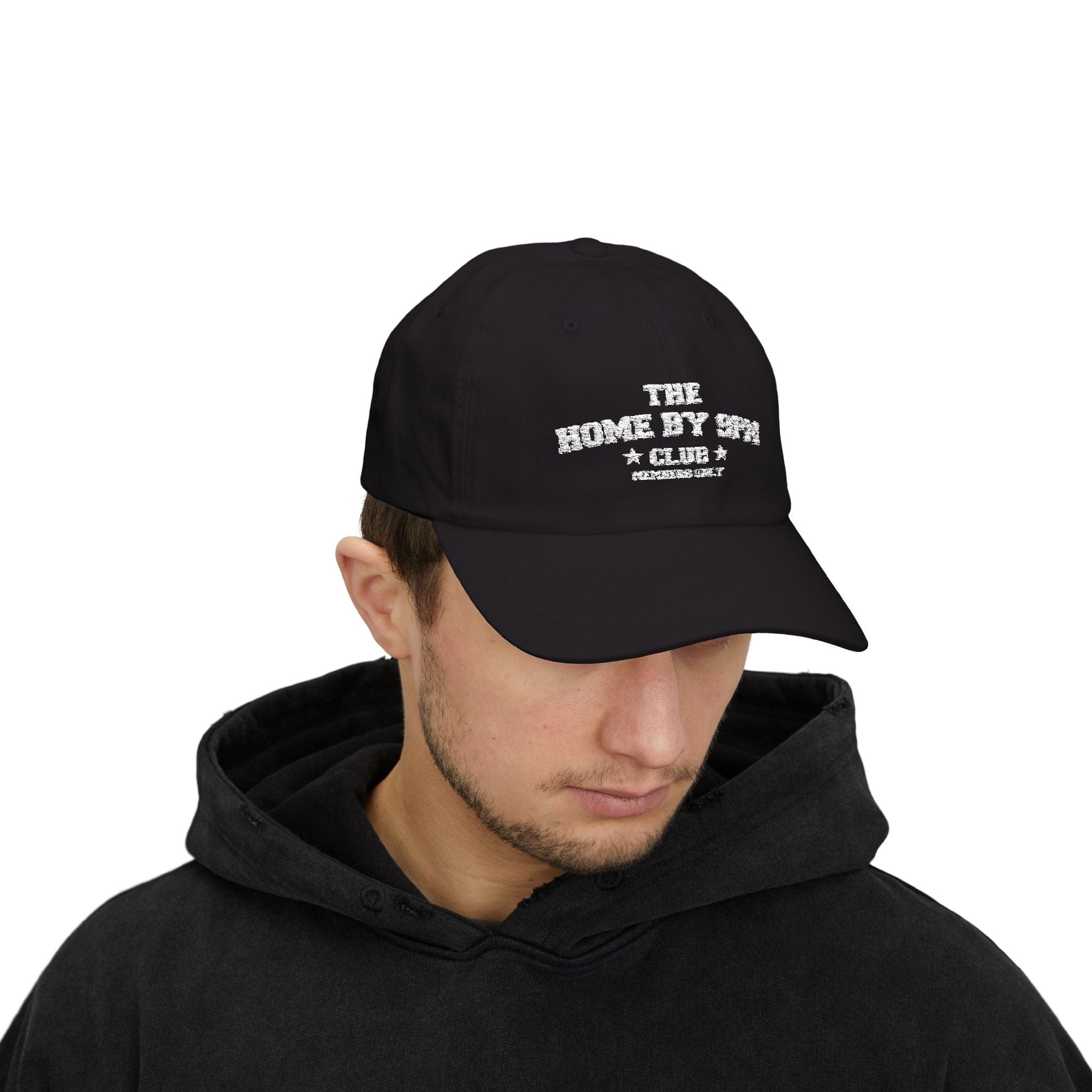 he home by 9am Club Classic Dad Cap
