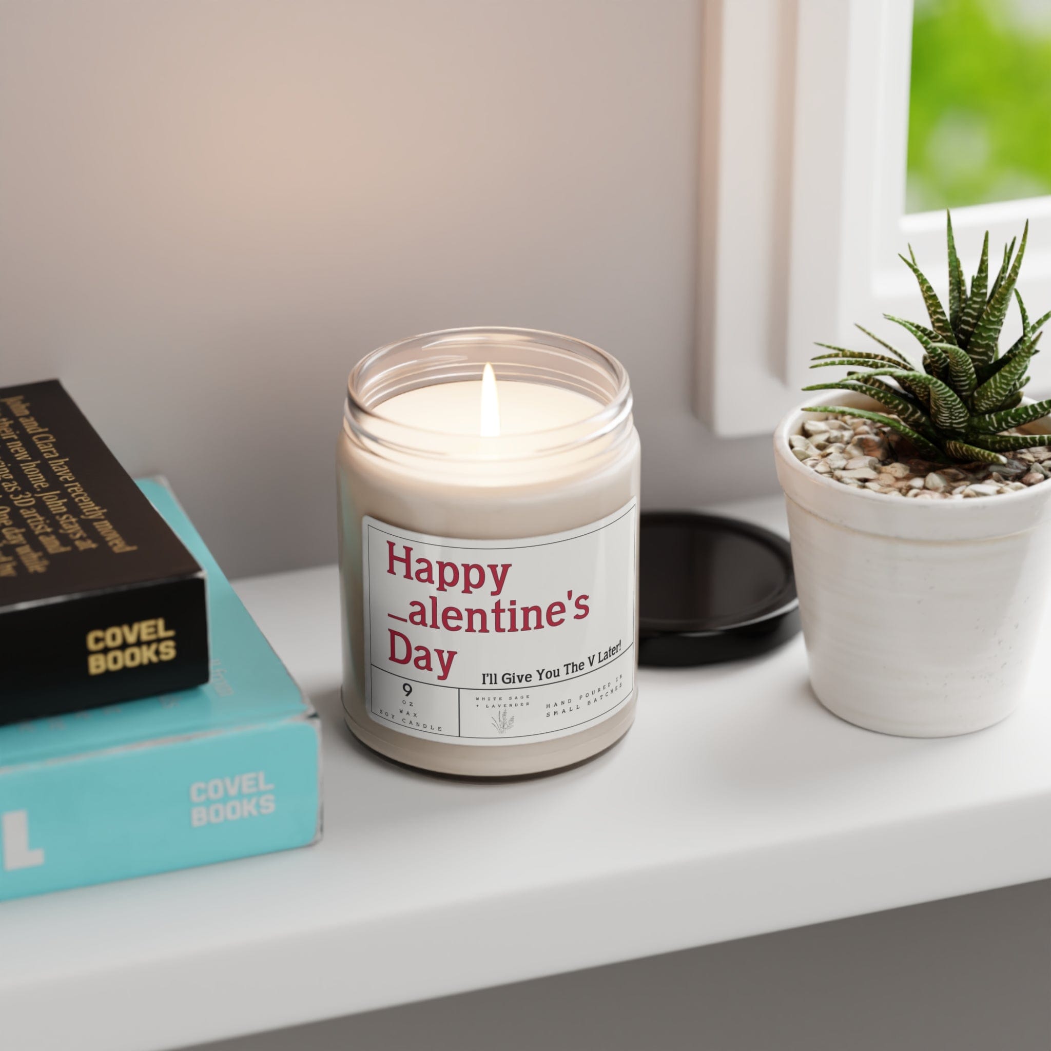 Hilarious Valentine's day Candle