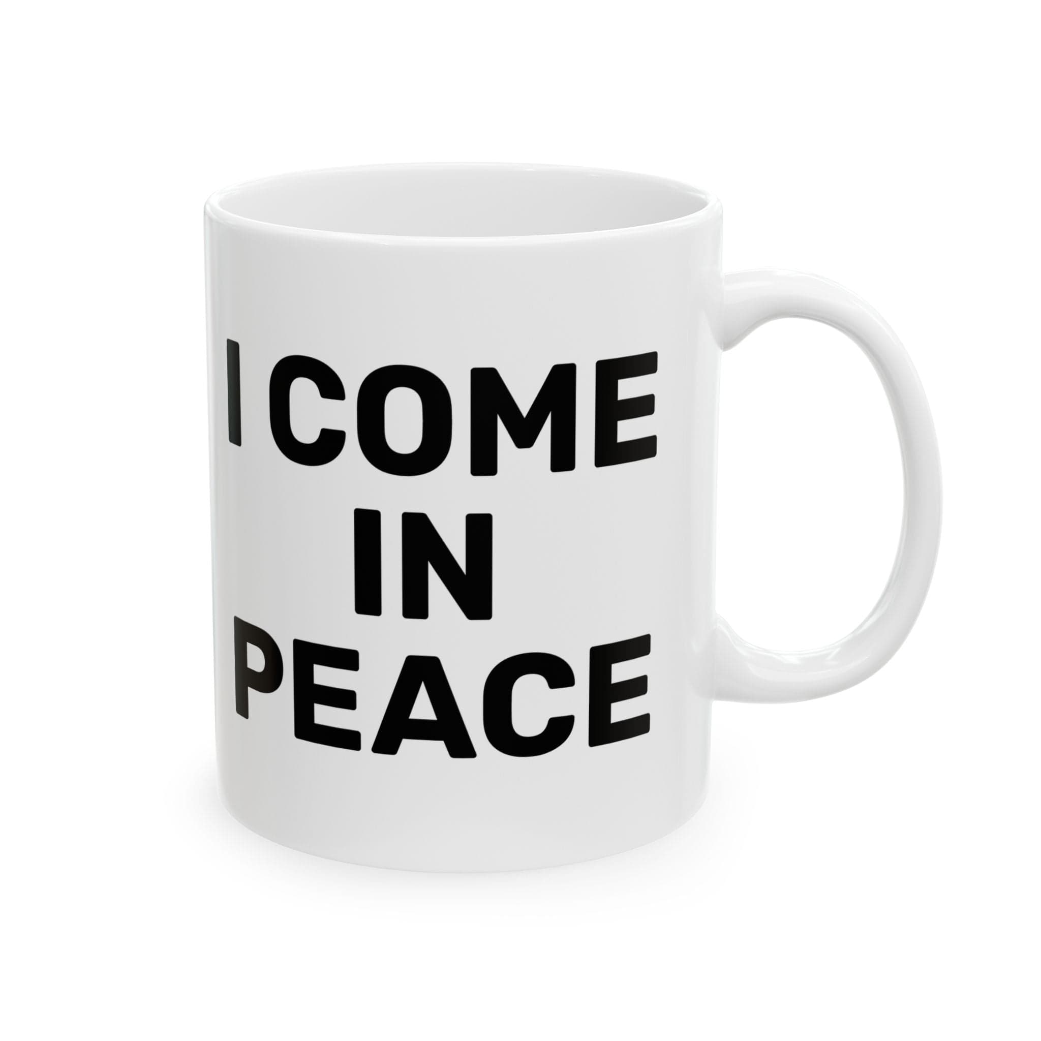I Come in Peace – Matching Couples Mug Set