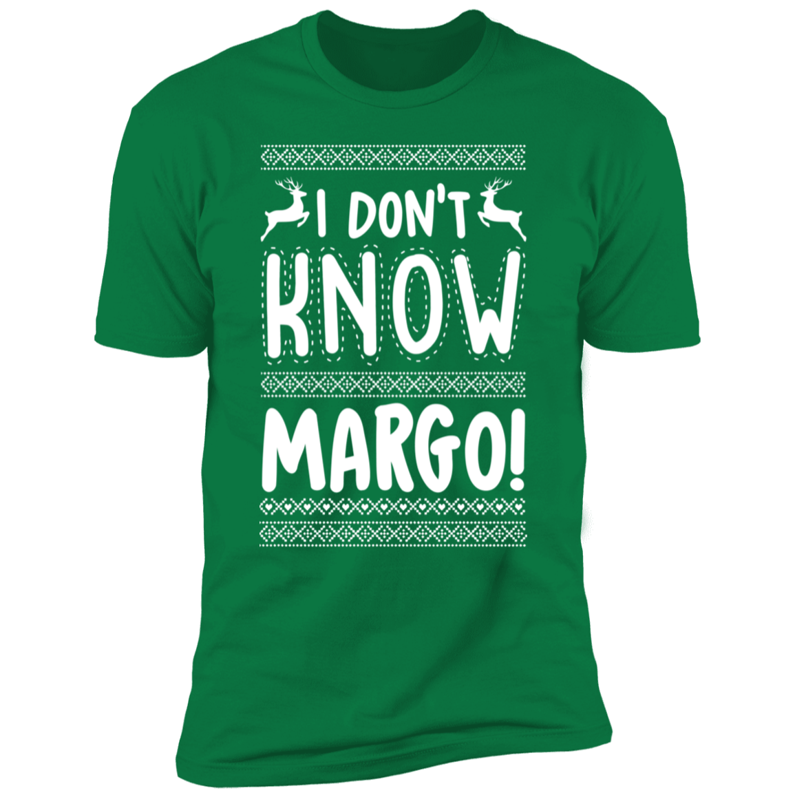 I don&#39;t know Margo!