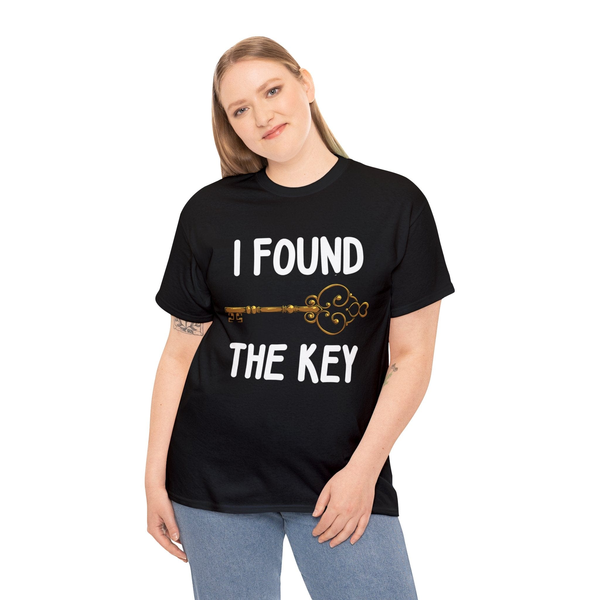 I Found The Key Unisex Heavy Cotton Tee