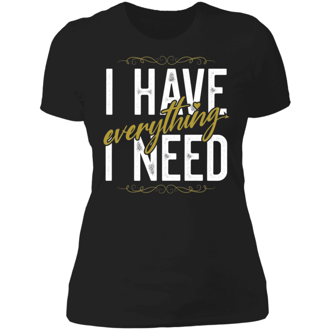 I have everything I need