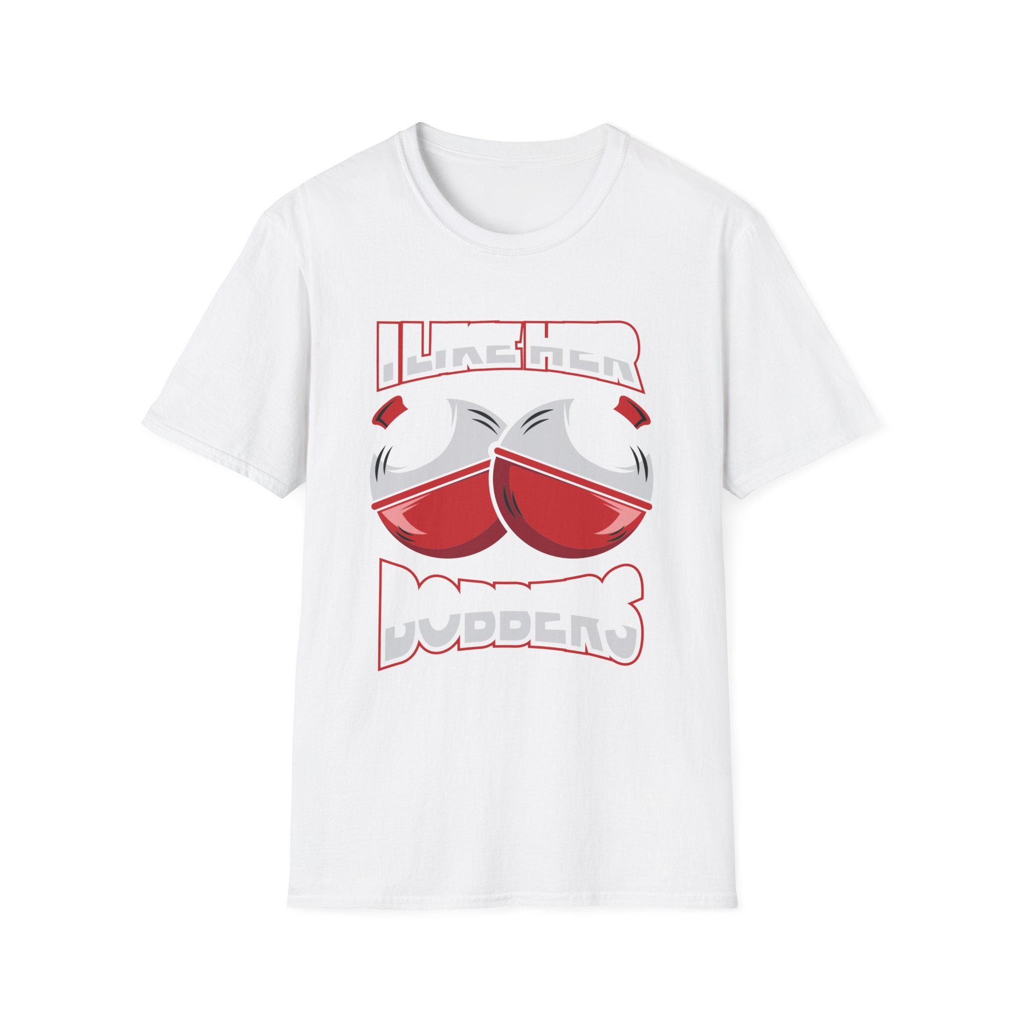 I Like Her Bobbers | Deluxe Black Tee