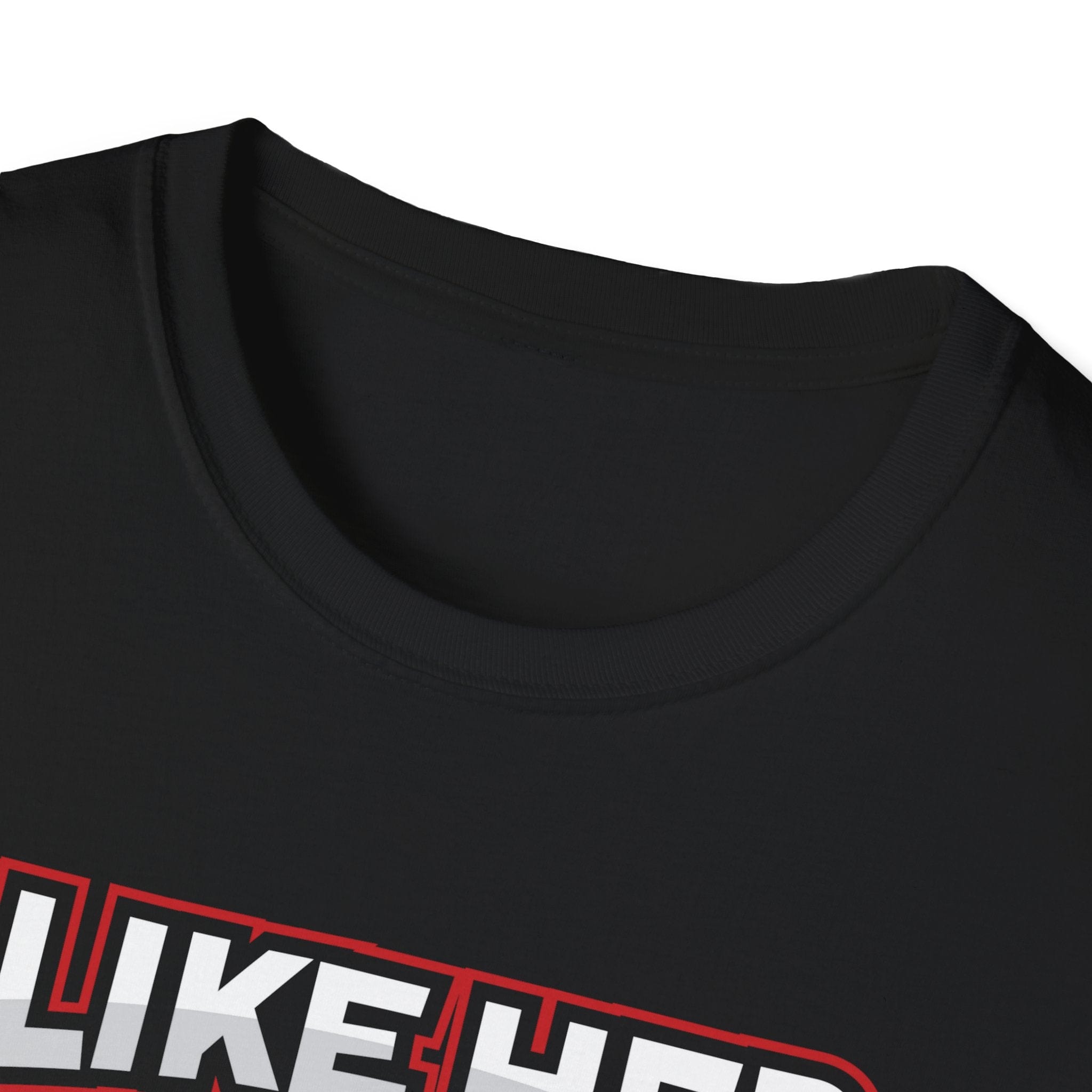 I Like Her Bobbers | Deluxe Black Tee