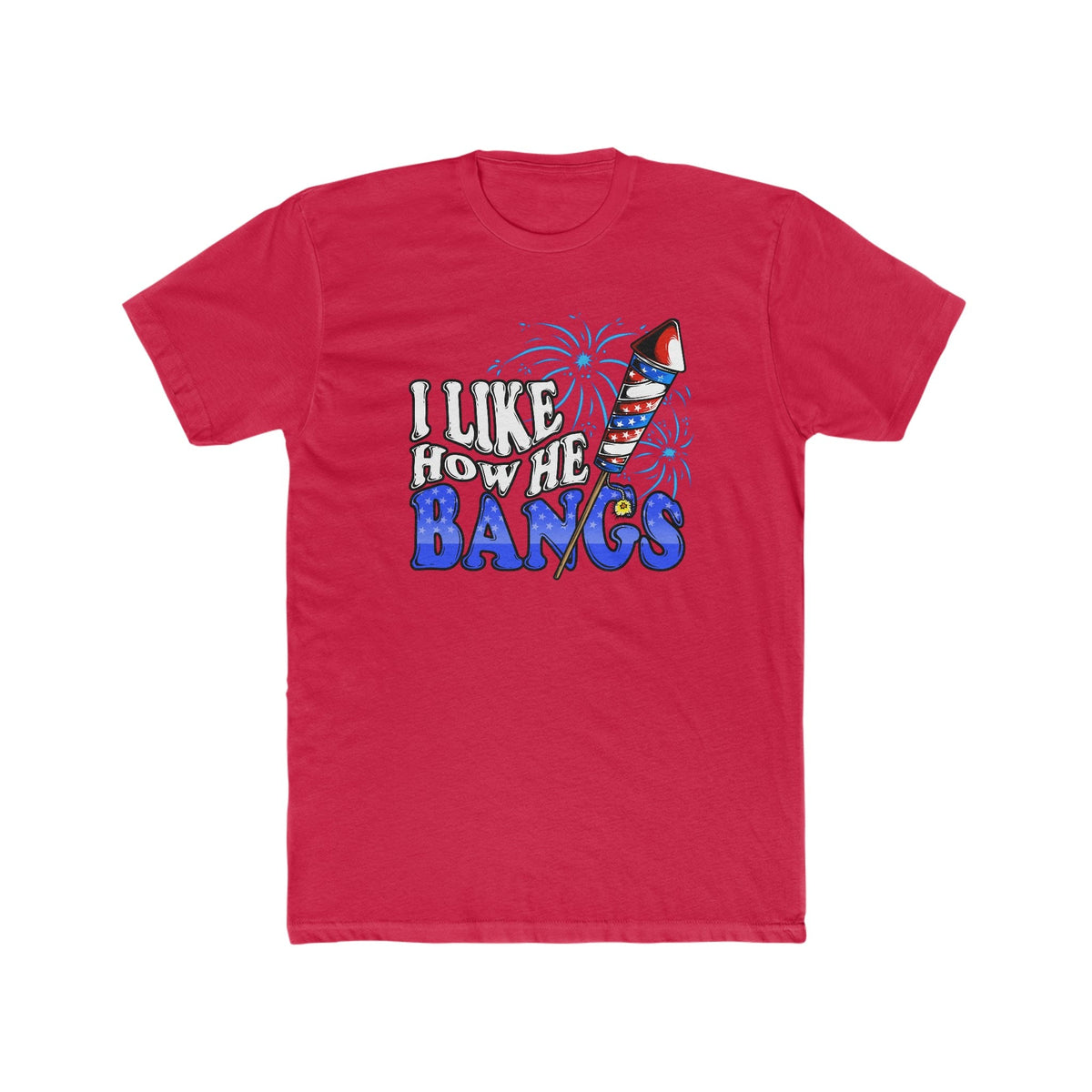 I Like How He Bangs Deluxe Unisex Tee MD